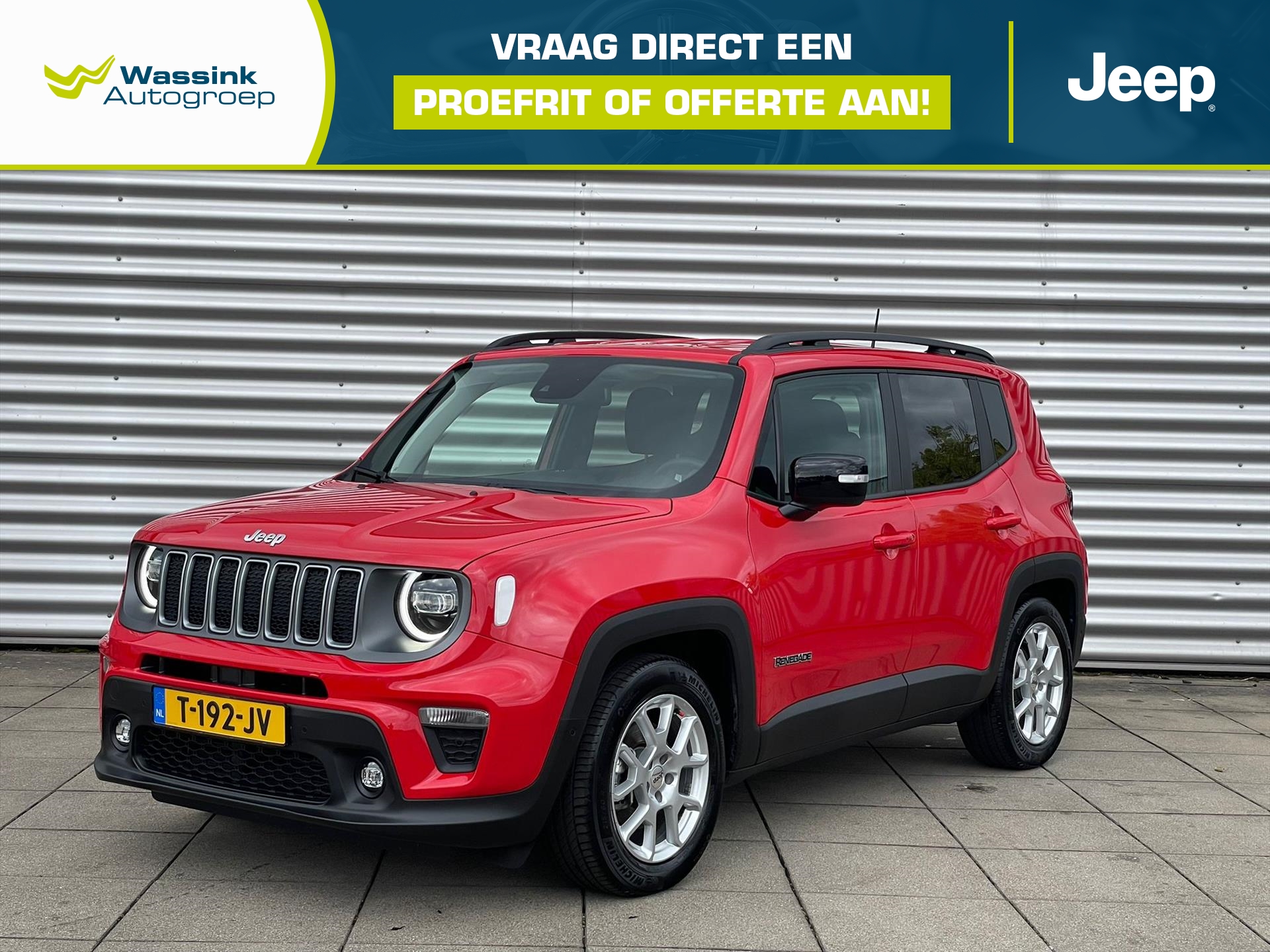 JEEP Renegade 1.5T e-Hybrid 130pk Limited | Achterruitrijcamera | Keyless Start & Go| Adaptive Cruise Control | Navigatie