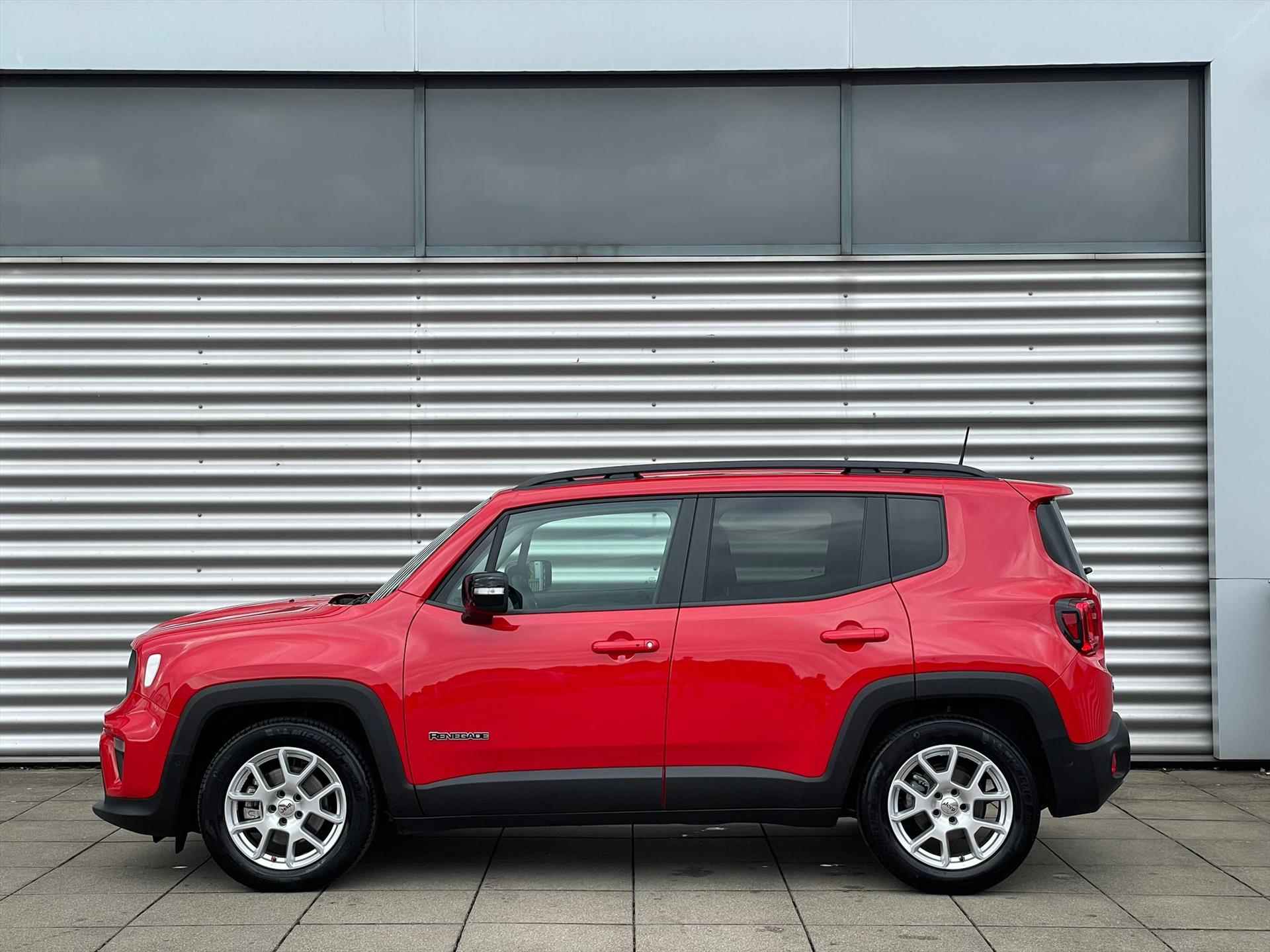 JEEP Renegade 1.5T e-Hybrid 130pk Limited | Achterruitrijcamera | Keyless Start & Go| Adaptive Cruise Control | Navigatie - 4/32