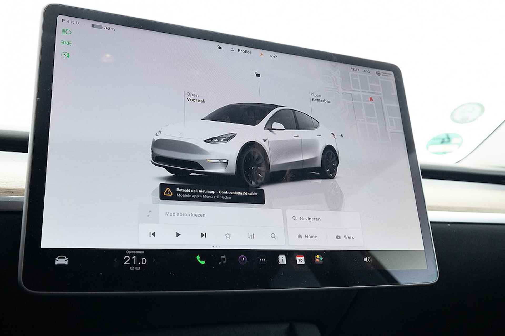 Tesla Model Y RWD 58 kWh | LEDER | PANORAMADAK ✅ 1e Eigenaar . - 13/25