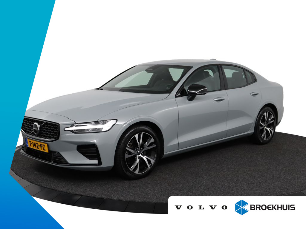 Volvo S60 B4 Plus Dark | Stoel & stuurwielverwarming | Adaptieve cruise control | Park assist voor & achter | Parkassist camera | DAB+ | A Elektrisch verstelbare voorstoelen incl. geheugen |