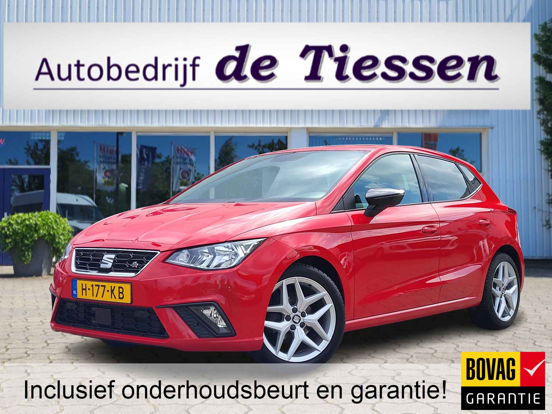 SEAT Ibiza 1.0 TSI FR Business Intense, 17" Lm velgen, PDC, Carplay, Rijklaar met beurt & garantie! - 1/33