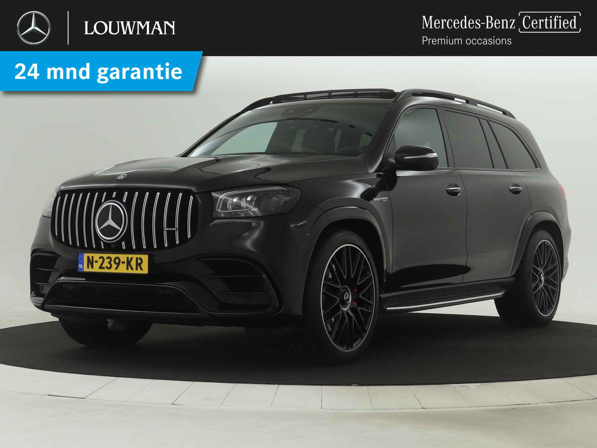 Mercedes-Benz GLS AMG 63 4-MATIC+ Nightpack 7 persoons | V8 | 612 pk | Rijassistentie Pakket | Sluitbekrachtiging | Standverwarming | Panoramadak | Memory | Inclusief 24 maanden MB Certified garantie voor Europa. - 1/49