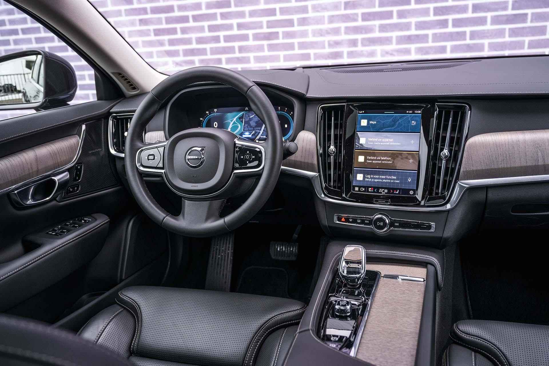 Volvo S90 B5 Automaat Ultimate Bright | Elektrisch glazen schuif-/kanteldak | Head-up Display | Voorstoelen geventileerd en massagefunctie | Google Maps navigatie - 11/46