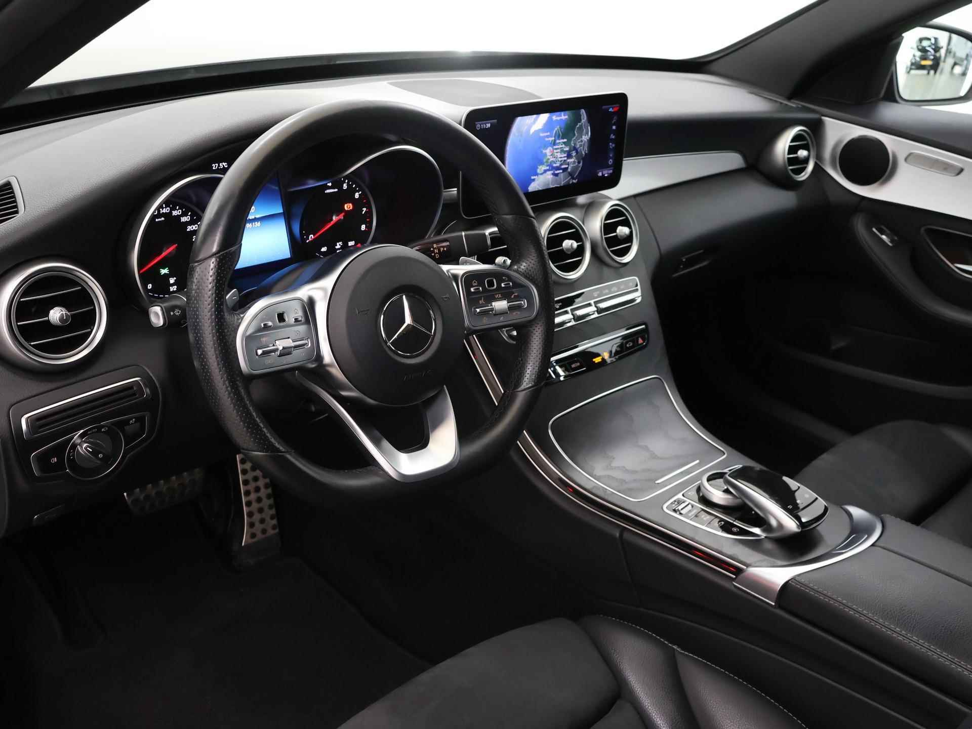 Mercedes-Benz C-klasse 160 Business Solution AMG Upgrade Edition | Night Pakket | Sportstoelen | Camera | Groot Navigatie | Stoelverwarming | Climate Control | Climate Control | LED | - 8/46