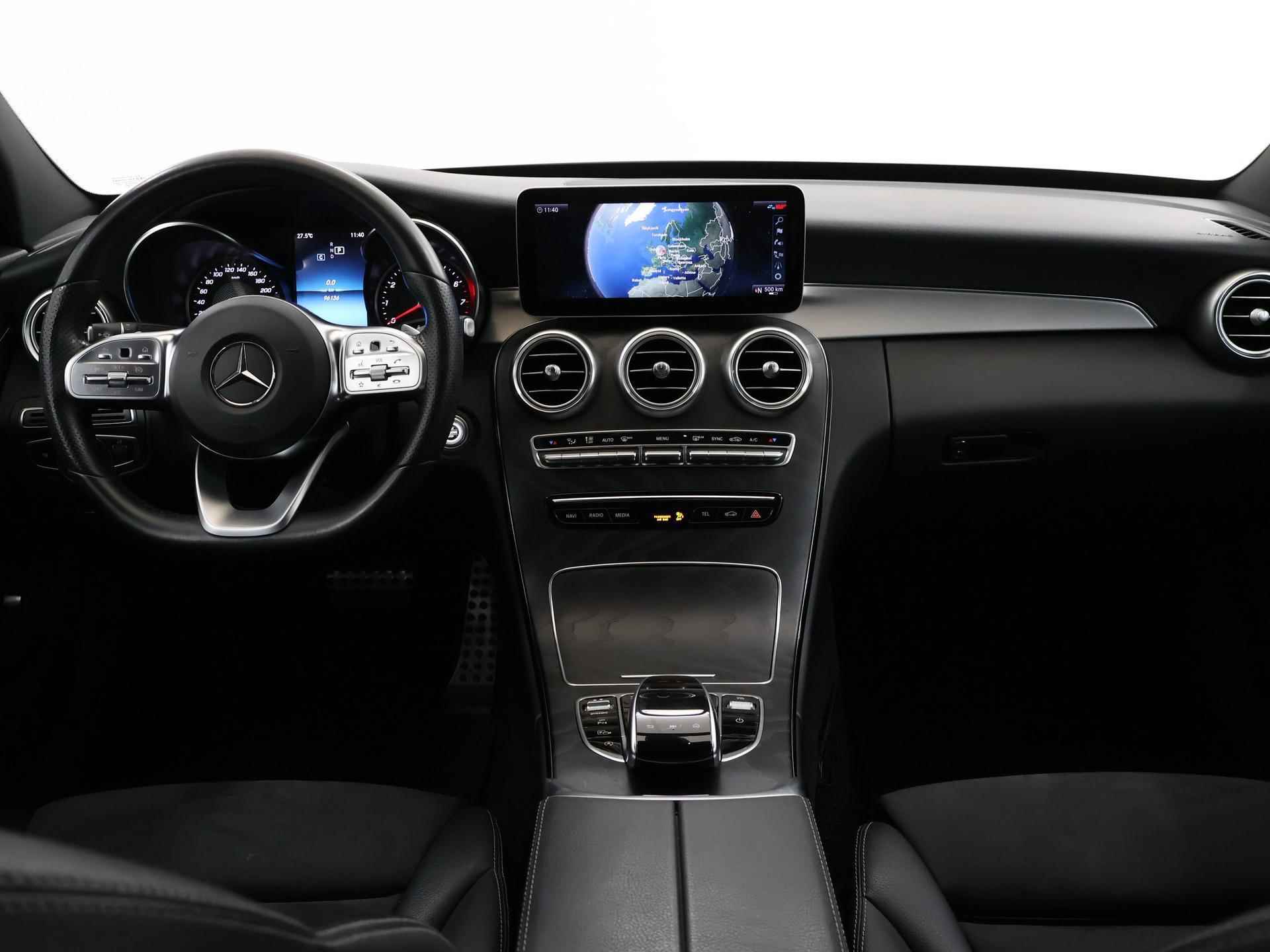 Mercedes-Benz C-klasse 160 Business Solution AMG Upgrade Edition | Night Pakket | Sportstoelen | Camera | Groot Navigatie | Stoelverwarming | Climate Control | Climate Control | LED | - 9/46