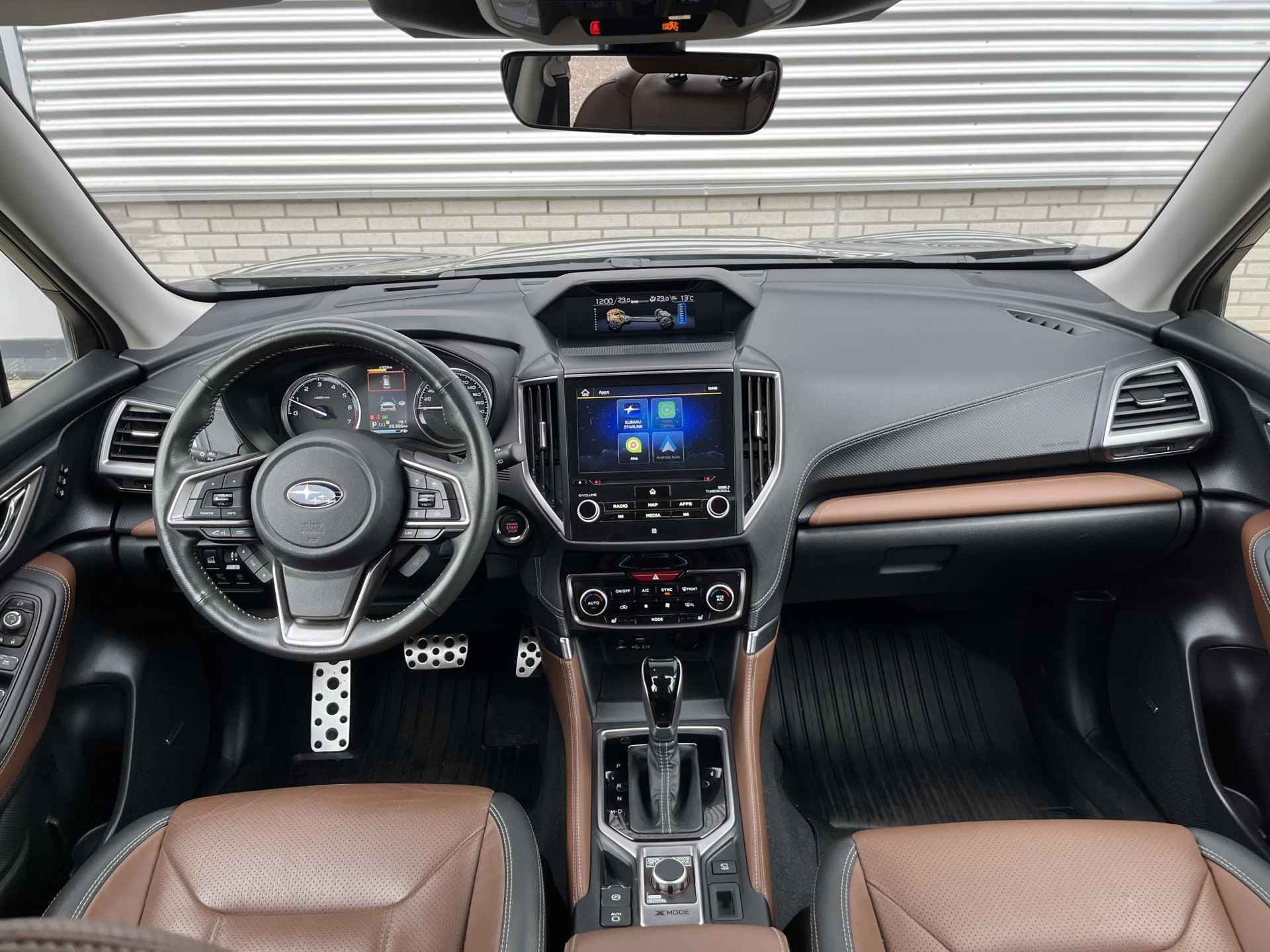 Subaru Forester 2.0i e-BOXER Premium CVT AWD | Trekhaak | Panoramadak | Adap. Cruise control | Bruin leer - 8/30