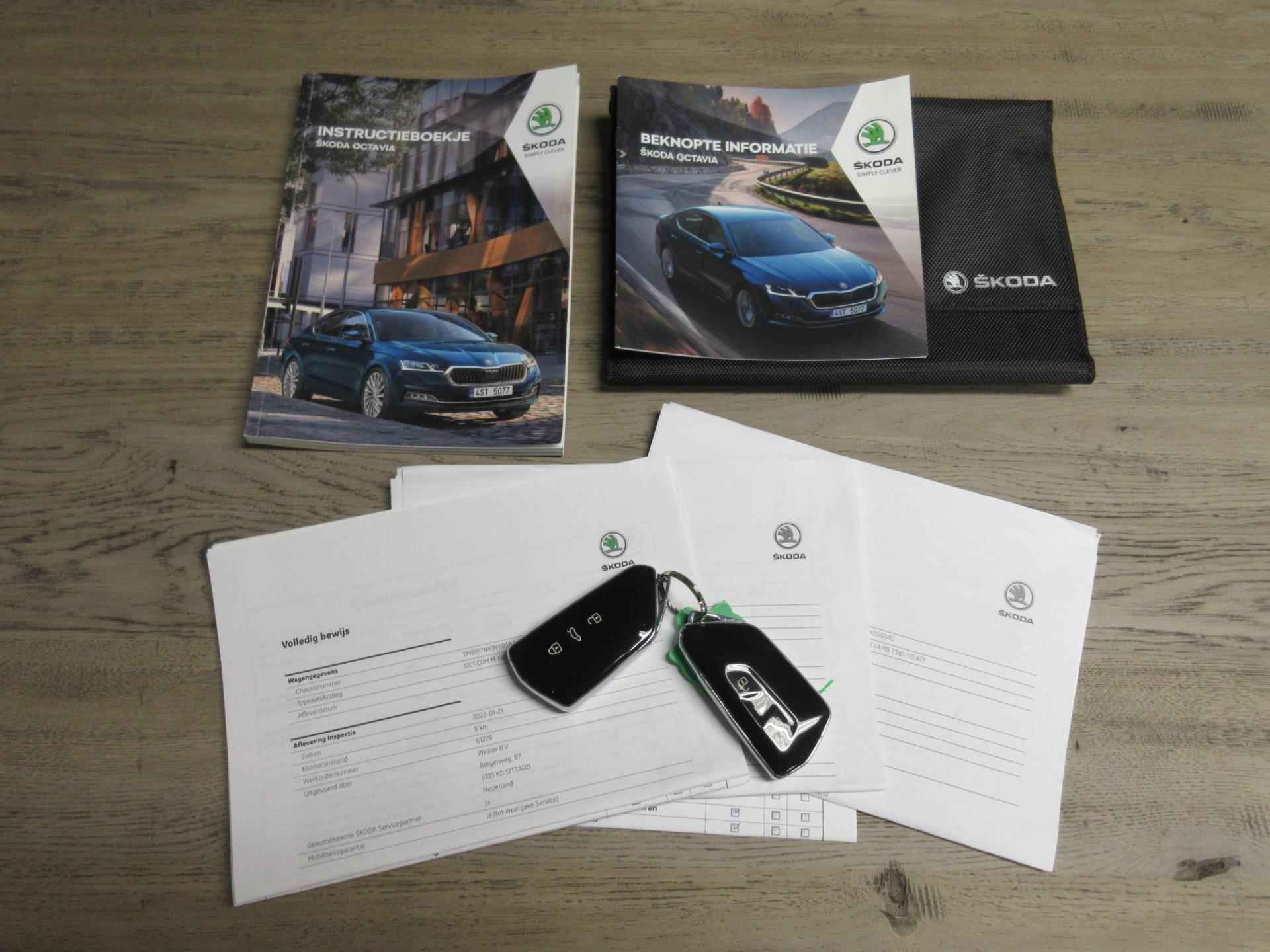 Skoda Octavia Combi 1.0 e-TSI Business Edition / Trekhaak / PDC / Navi - 30/31