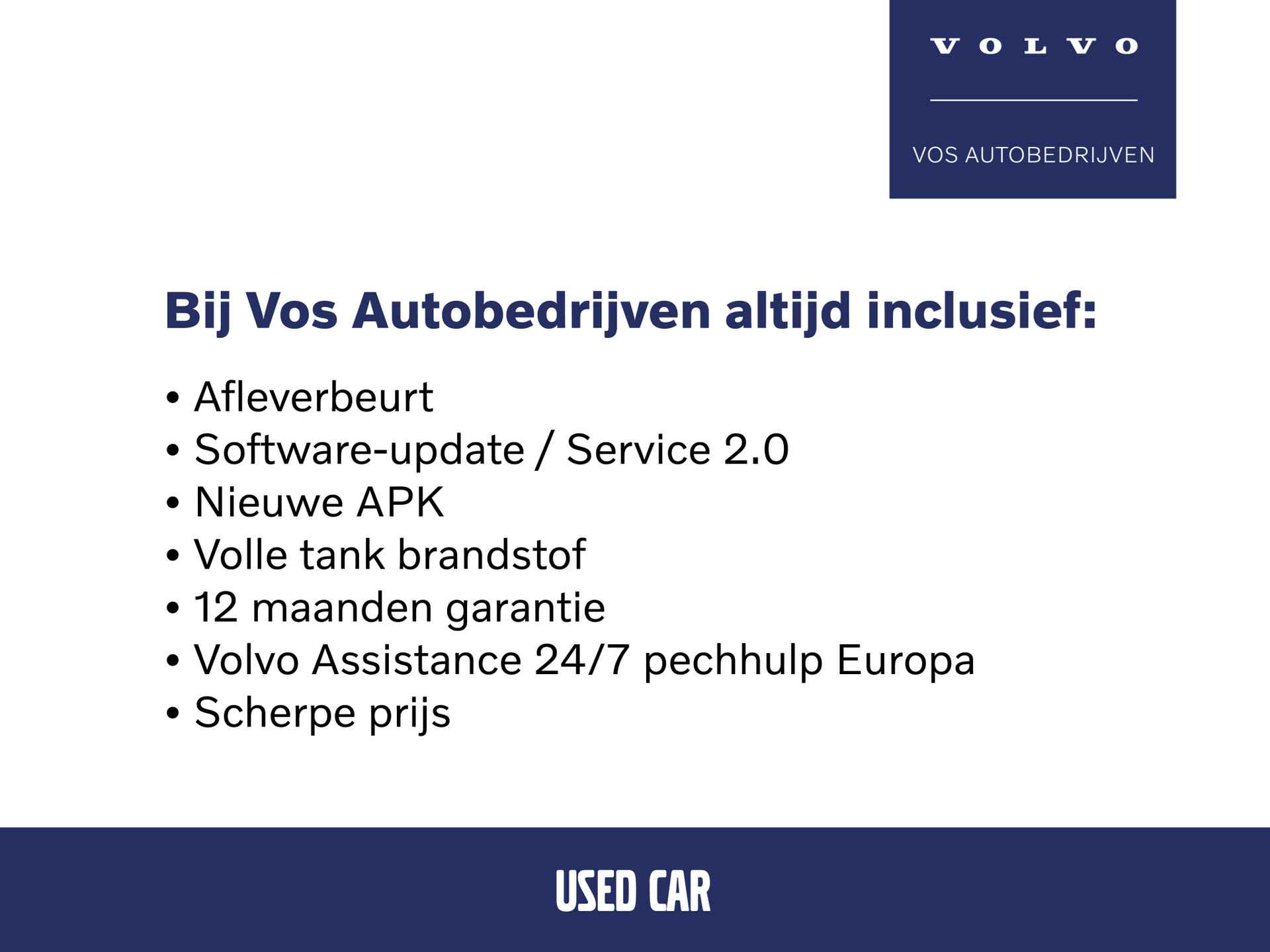 Volvo V90 T4 Momentum l Adaptieve Cruise Control met Pilot Assist l Verwarmbare voorstoelen & achterbank l Verwarmbaar stuurwiel l Parkeerverwarming met timer l Park Assist voor + achter l Keyless Entry l Alarm Klasse III l 2-zone Electronic Climate Control l Apple CarPlay l Semi-elektrische trekhaak l18 inch lichtmetalen wielen - 2/40