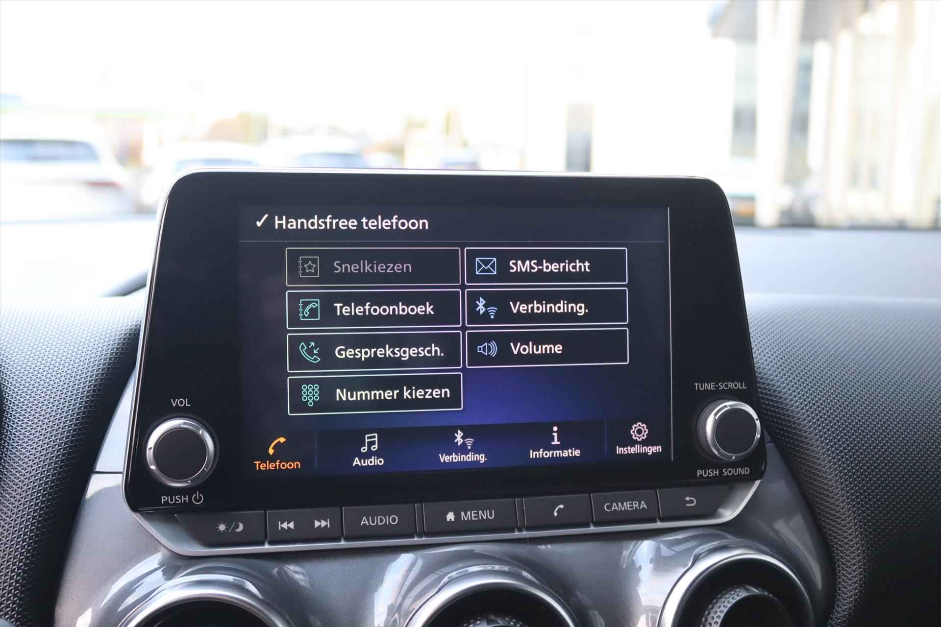 Nissan Juke 1.0 DIG-T 114PK ACENTA AUTOMAAT Navi Apple Carplay | Camera | Clima | Cruise | Stoelverwarming | Rijstrooksensor | - 22/49