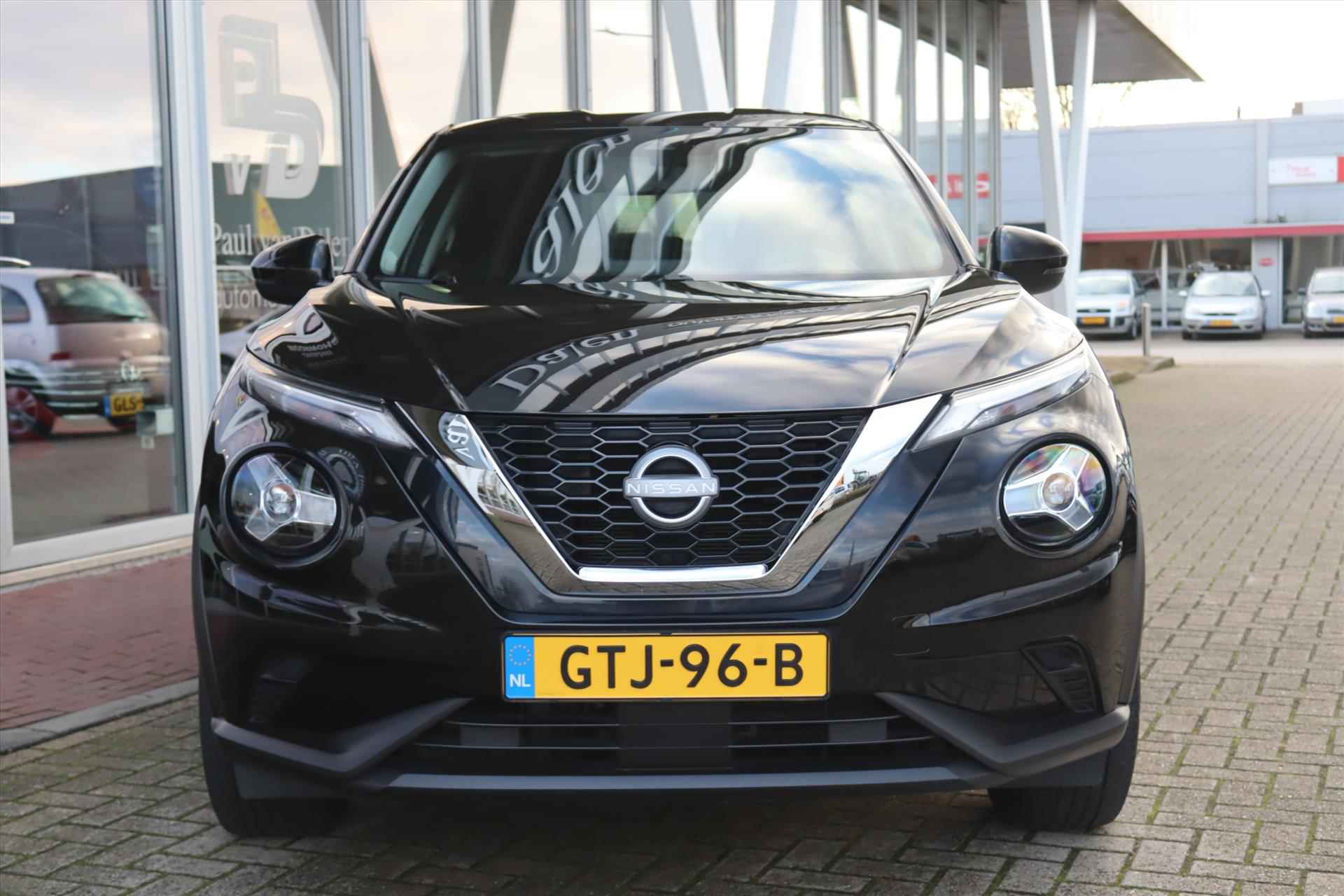 Nissan Juke 1.0 DIG-T 114PK ACENTA AUTOMAAT Navi Apple Carplay | Camera | Clima | Cruise | Stoelverwarming | Rijstrooksensor | - 35/49