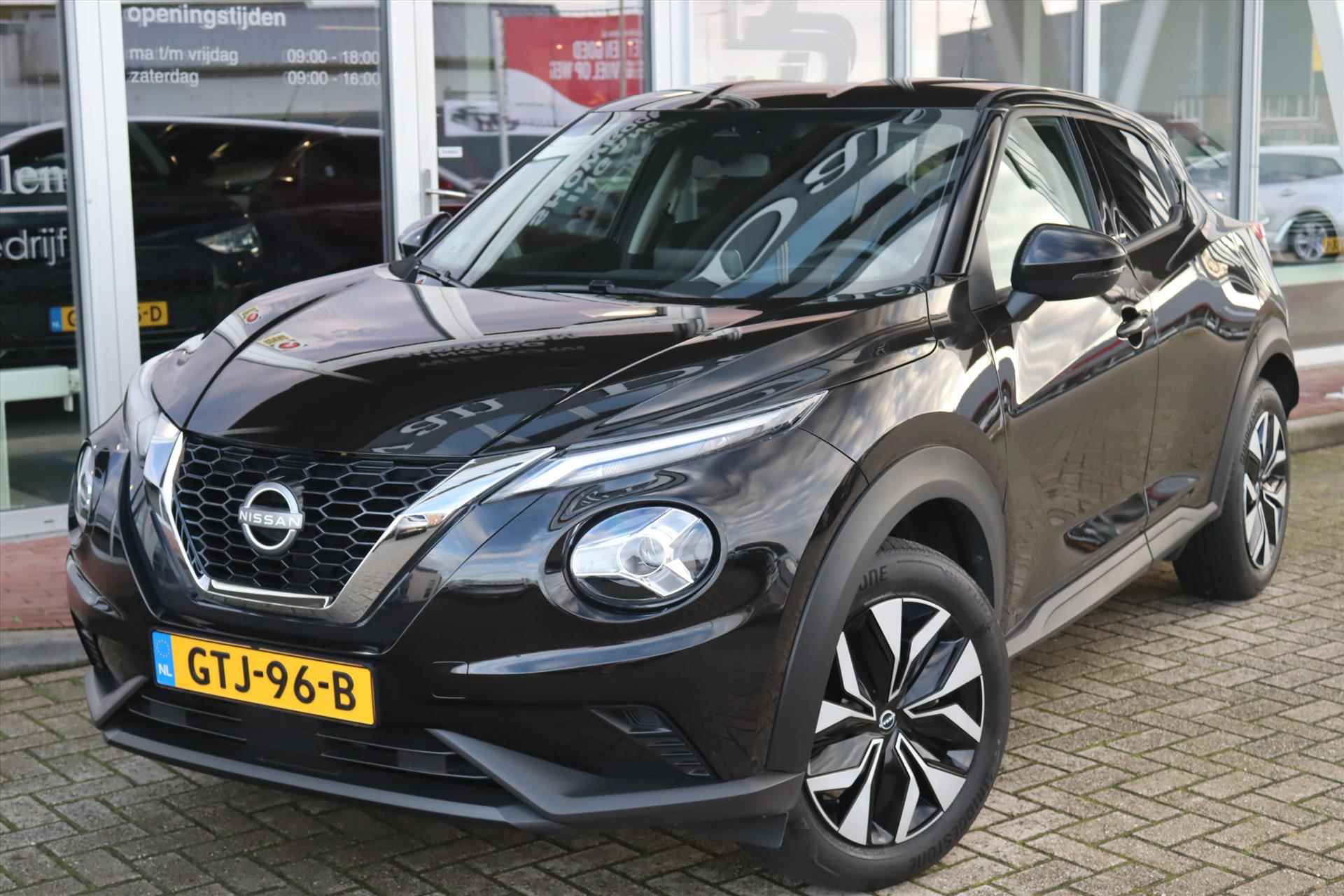 Nissan Juke 1.0 DIG-T 114PK ACENTA AUTOMAAT Navi Apple Carplay | Camera | Clima | Cruise | Stoelverwarming | Rijstrooksensor | - 43/49