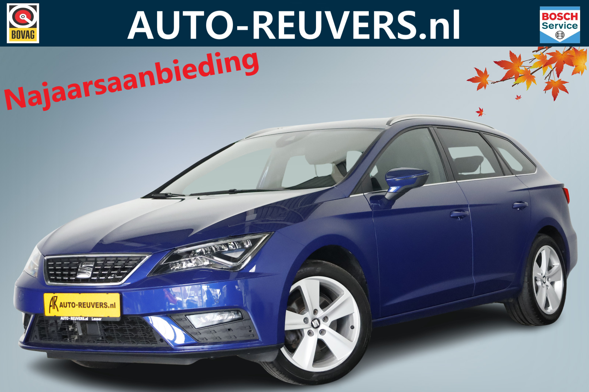 SEAT Leon ST Xcellence 1.5 TGI (CNG gas) / LED / ACC / CarPlay / Navi / DAB