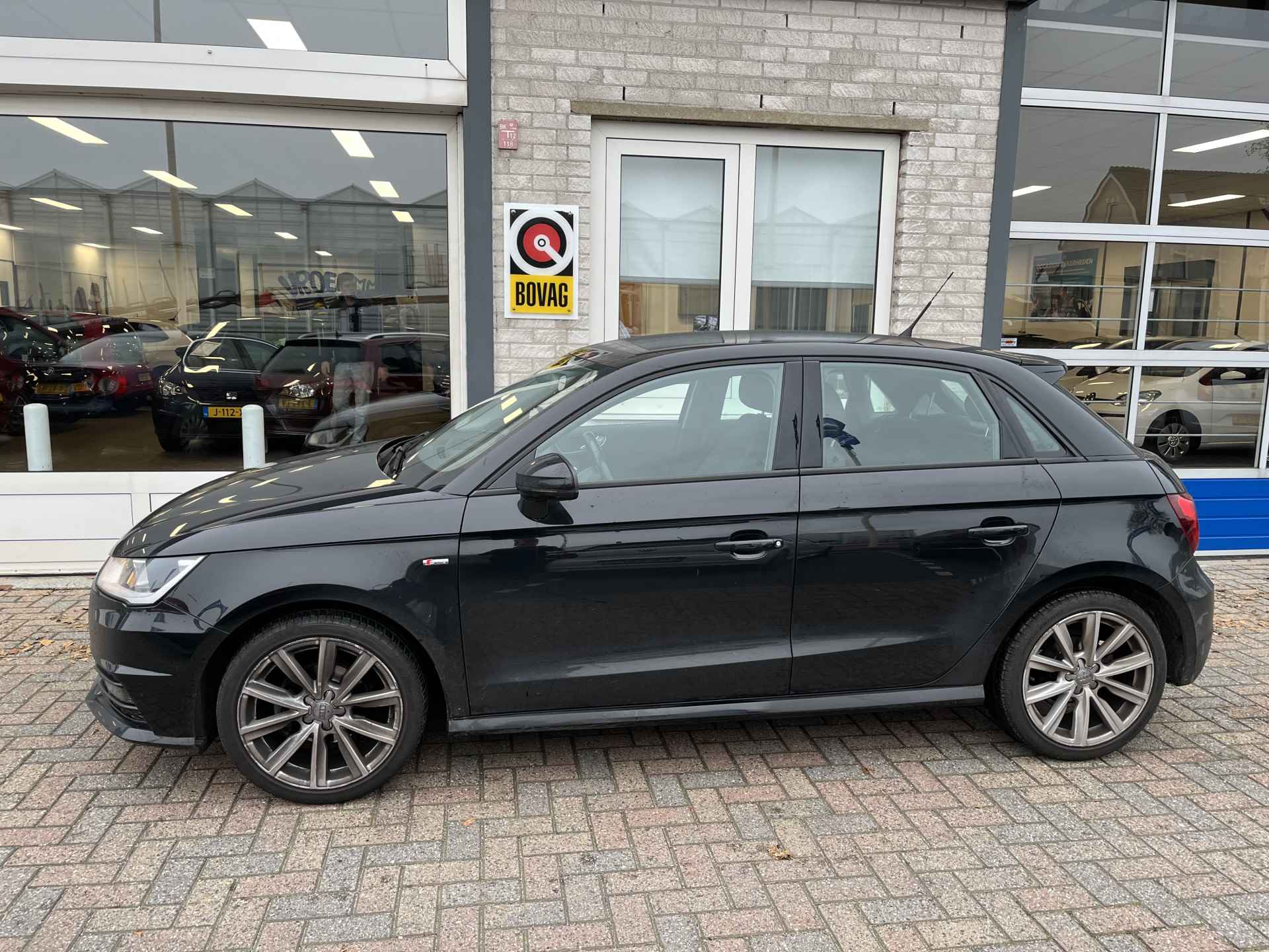 Audi A1 Sportback 1.0 TFSI S-Line / 5 DEURS/ ZEER ZUINIG/ CRUISE/ NAVI/ AIRCO/ 17" LMV - 3/23