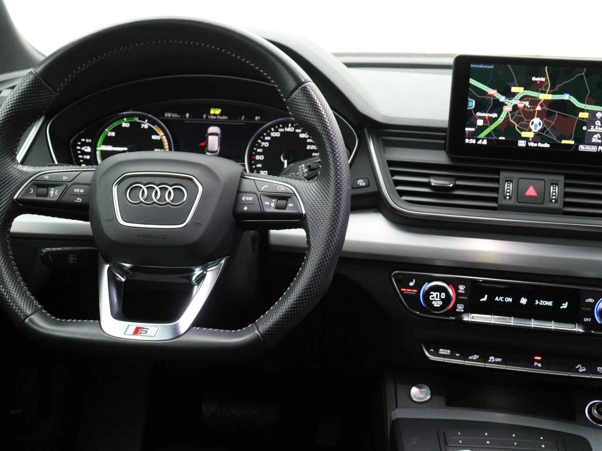 Audi Q5 50 TFSI AUTOM. Plug-in Hybrid 299PK Quattro S Line FULL-LED EL-ACHTERKLEP 21"LMV - 24/42