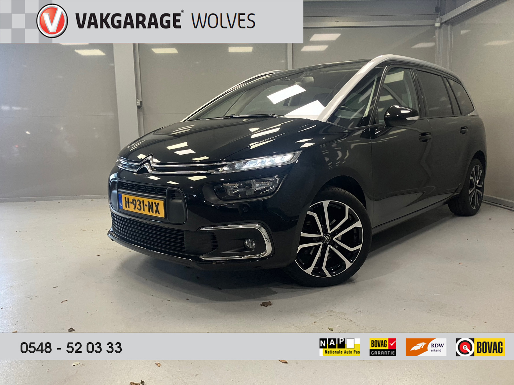 Citroen Grand C4 SpaceTourer Business 1.2 PureTech Automaat | 7 Persoons | Navigatie |