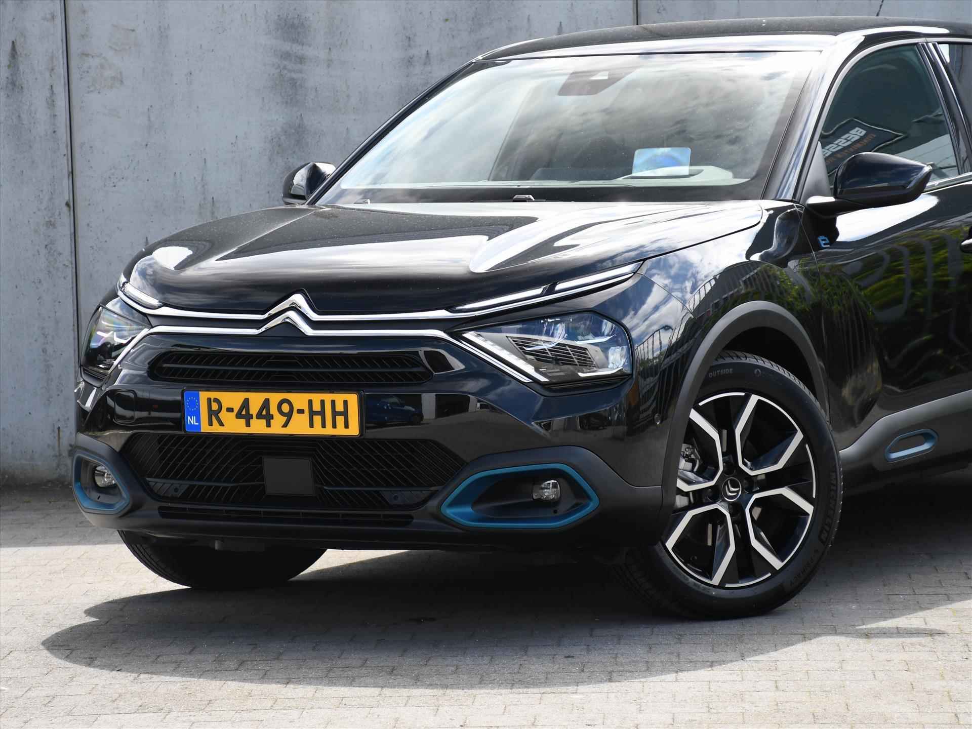 Citroën Ë-C4 EV Shine 50kWh 136pk Automaat HEAD-UP | PDC + CAMERA | ADAPT. CRUISE | 18'' LM | DODE HOEK | KEYLESS | DAB - 2/32