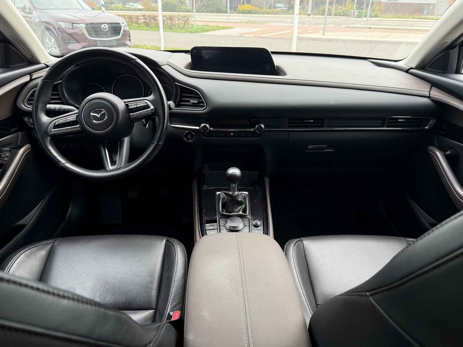 Mazda CX-30 2.0 e-SkyActiv-X M Hybrid Luxury | NL AUTO | DEALER ONDERHOUDEN | MEEST LUXE UITVOERING! | - 6/30