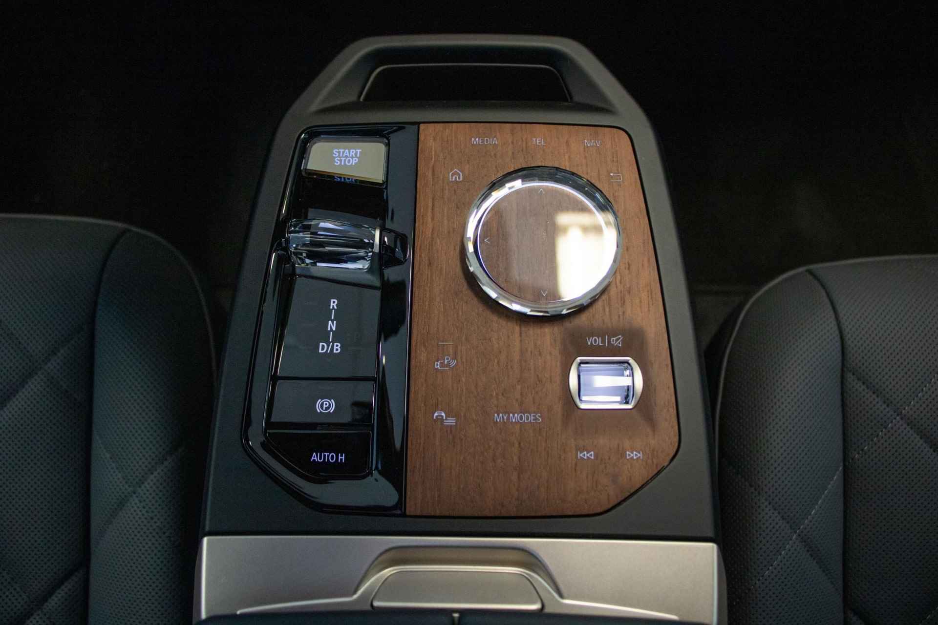 BMW iX xDrive40 Glazen panoramadak Sky Lounge | Trekhaak met elektrisch wegklapbare kogel - 34/35