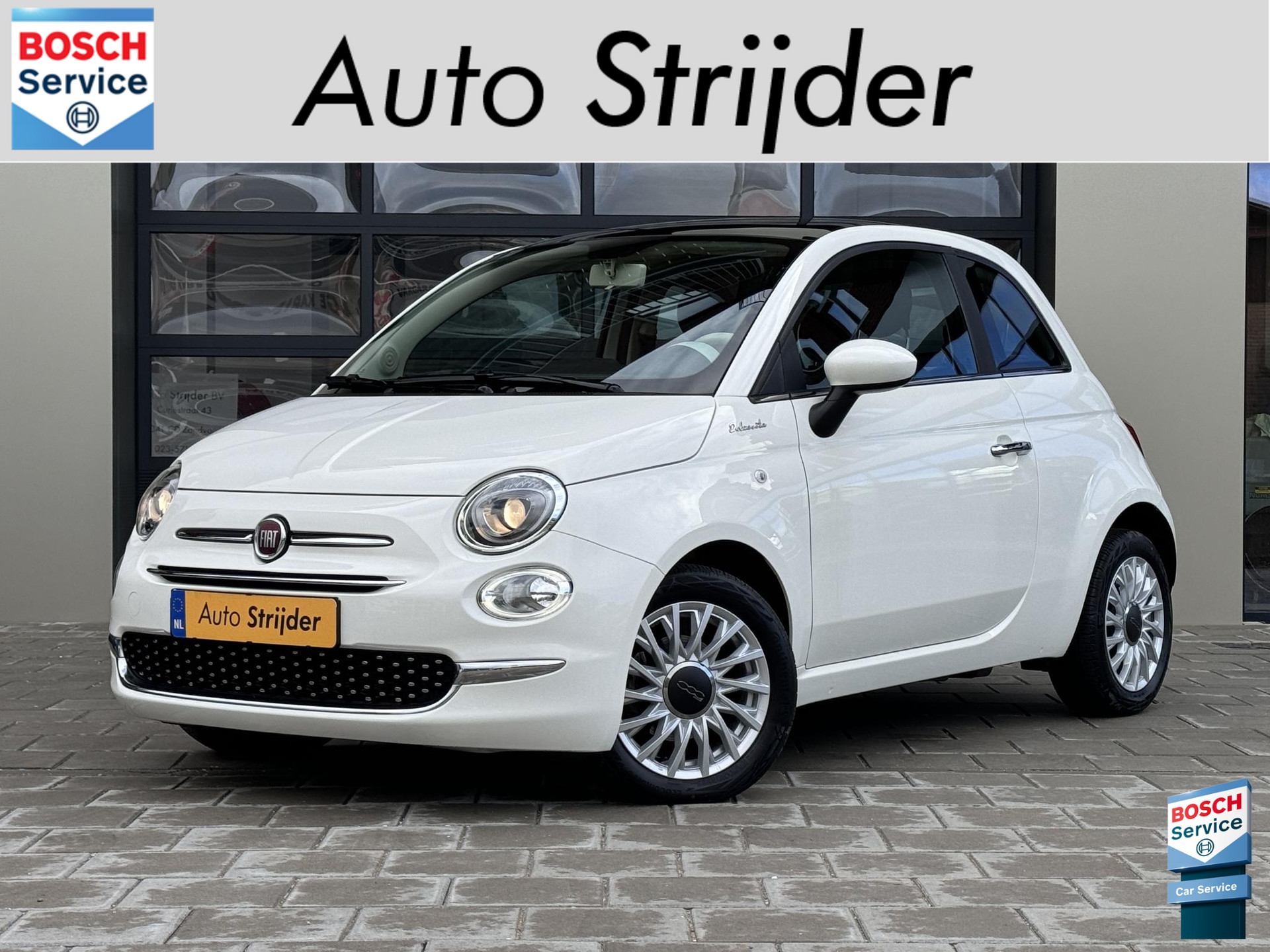 Fiat 500 1.0 Hybrid Dolcevita | aut.airco | cruise-control | panodak