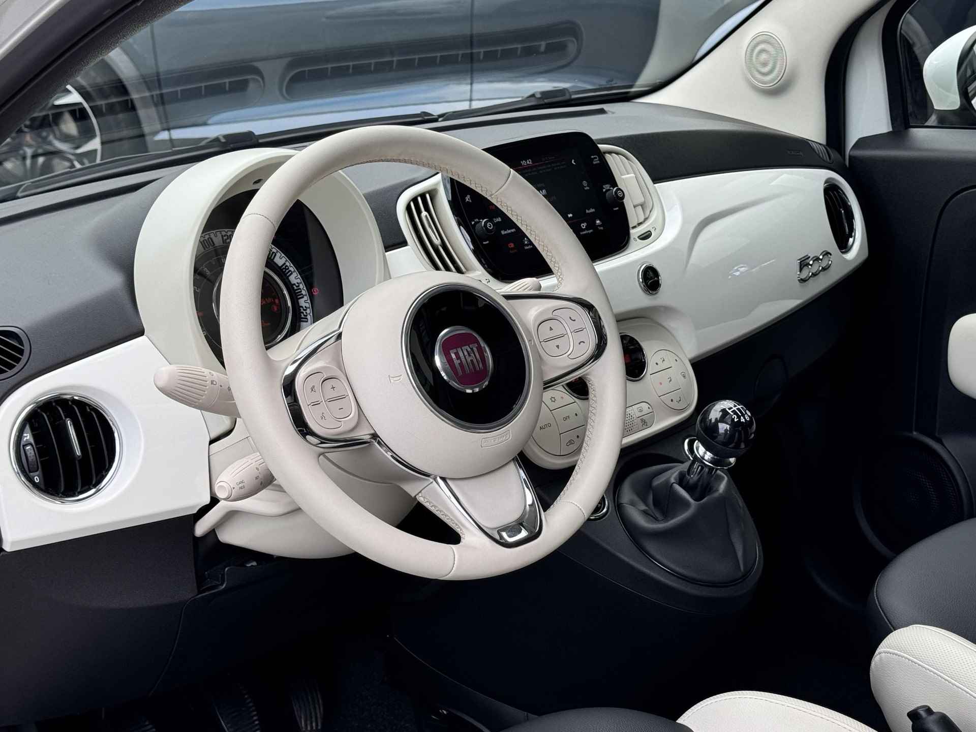 Fiat 500 1.0 Hybrid Dolcevita | aut.airco | cruise-control | panodak - 12/31