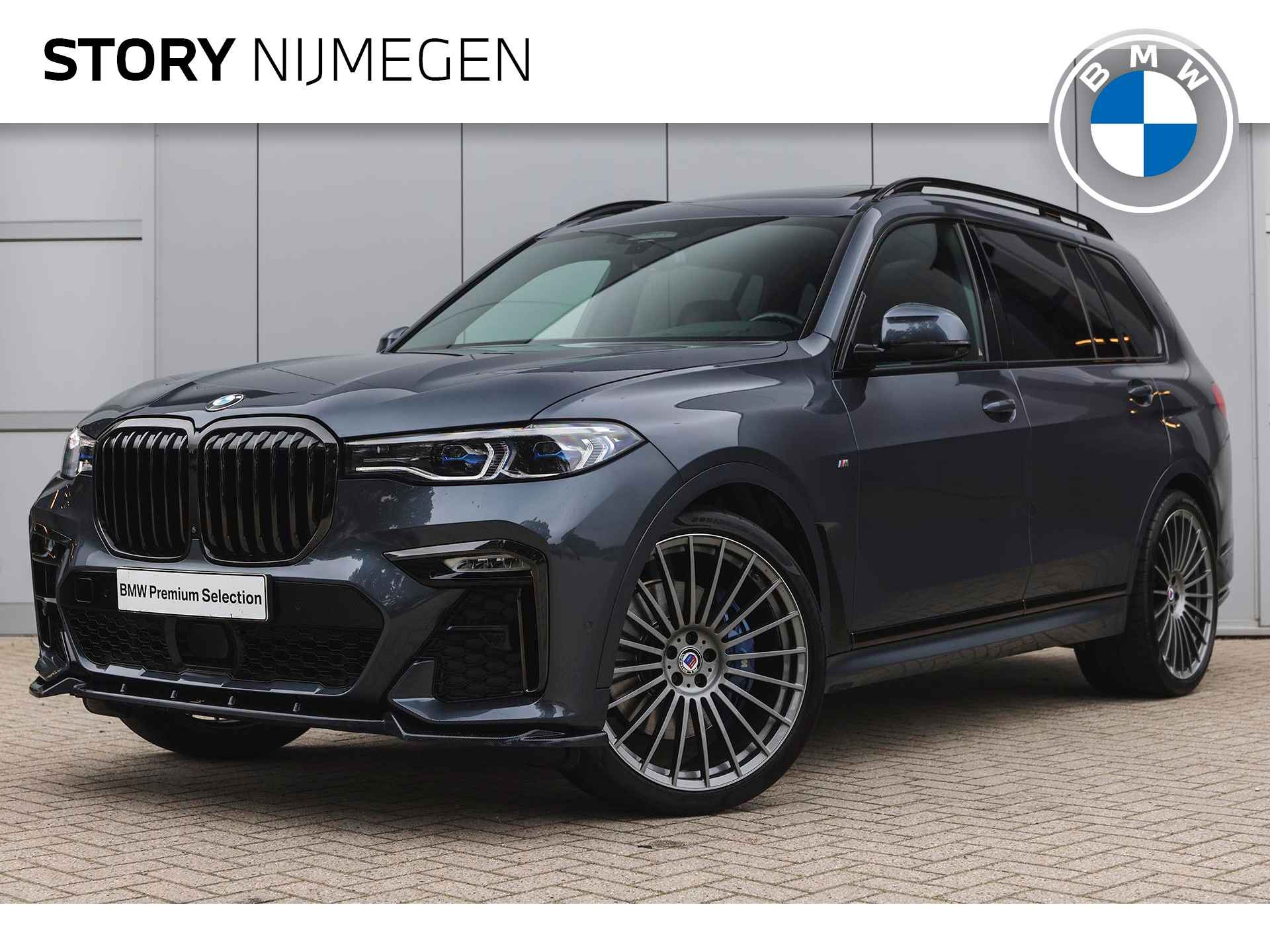 BMW X7 M50i High Executive Automaat / Active Steering / Stoelventilatie / Laserlight / Soft Close / Head-Up / Gesture Control / Parking Assistant Plus / Alpina wielen 23 inch - 1/56