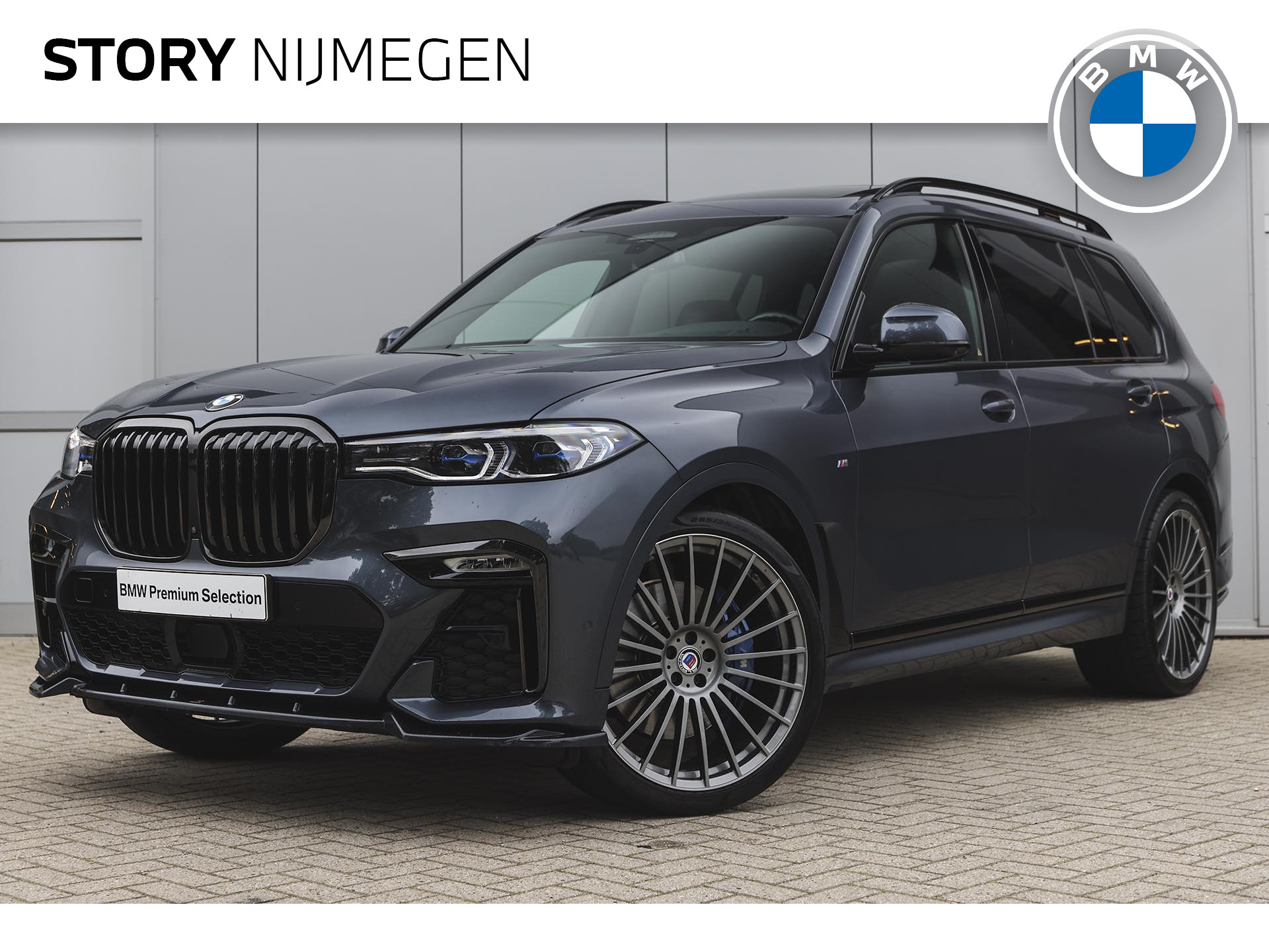 BMW X7 M50i High Executive Automaat / Active Steering / Stoelventilatie / Laserlight / Soft Close / Head-Up / Gesture Control / Parking Assistant Plus / Alpina wielen 23 inch