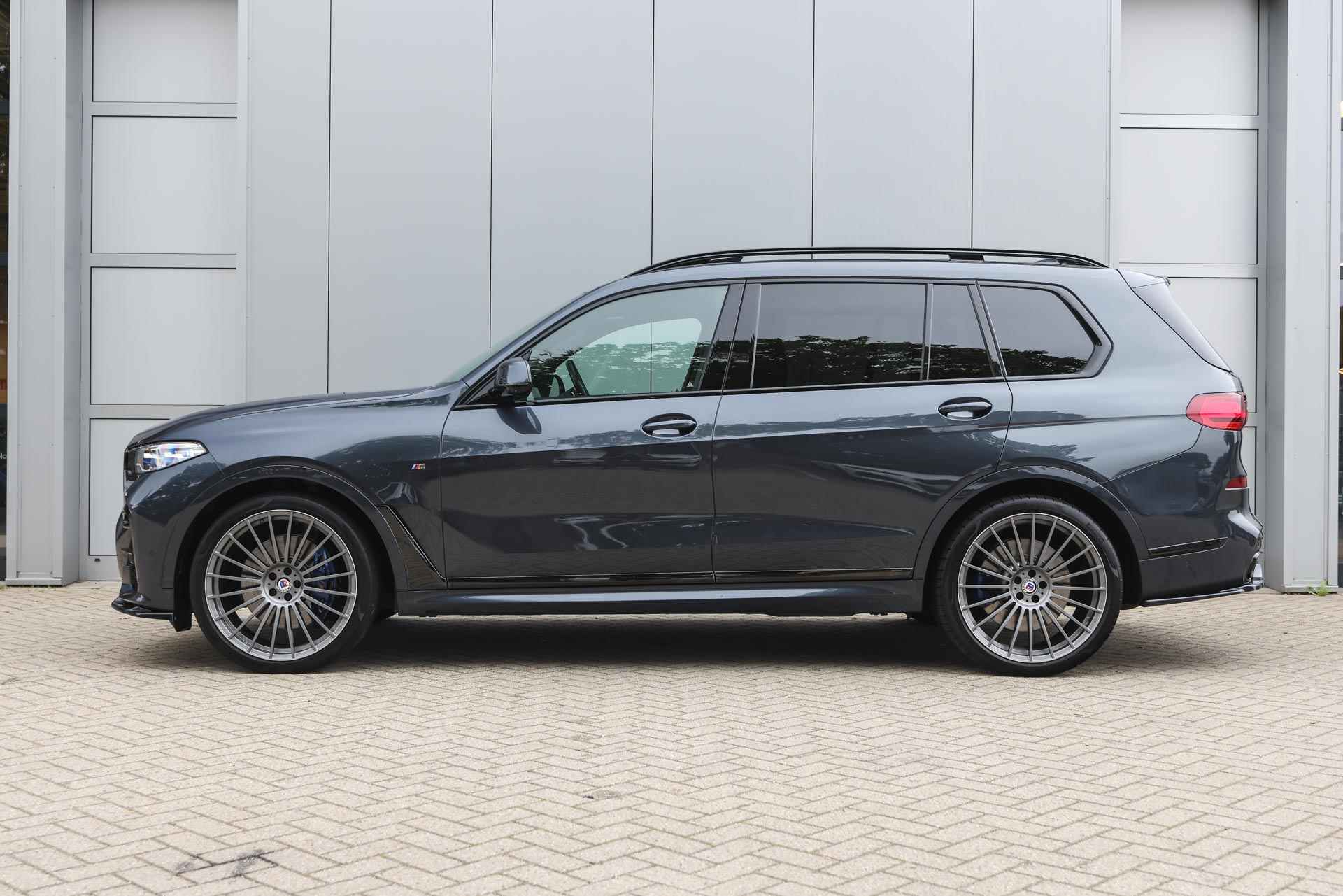 BMW X7 M50i High Executive Automaat / Active Steering / Stoelventilatie / Laserlight / Soft Close / Head-Up / Gesture Control / Parking Assistant Plus / Alpina wielen 23 inch - 9/56