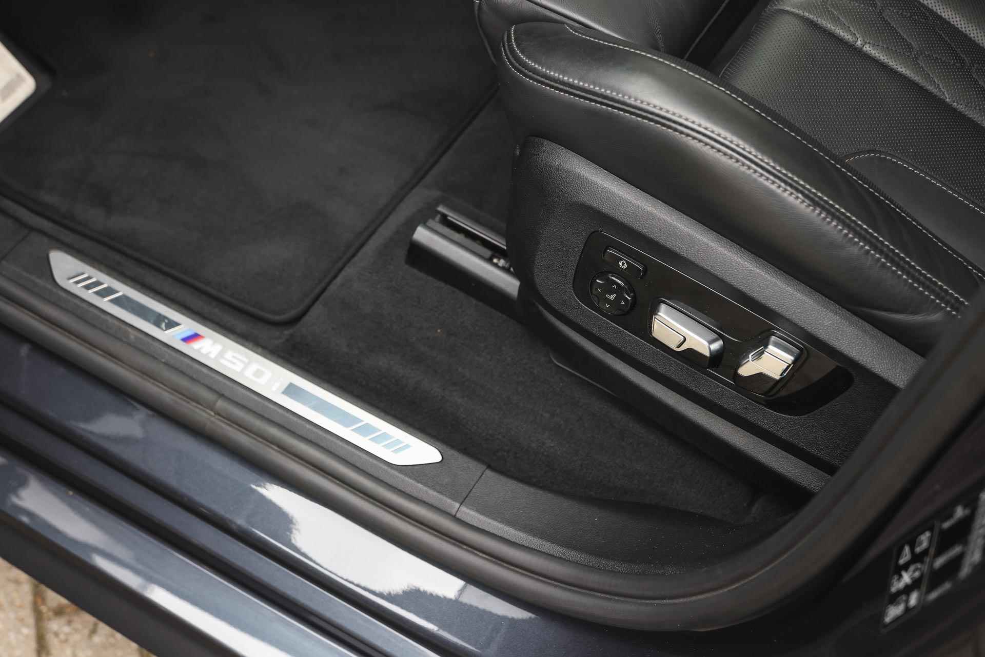 BMW X7 M50i High Executive Automaat / Active Steering / Stoelventilatie / Laserlight / Soft Close / Head-Up / Gesture Control / Parking Assistant Plus / Alpina wielen 23 inch - 18/56