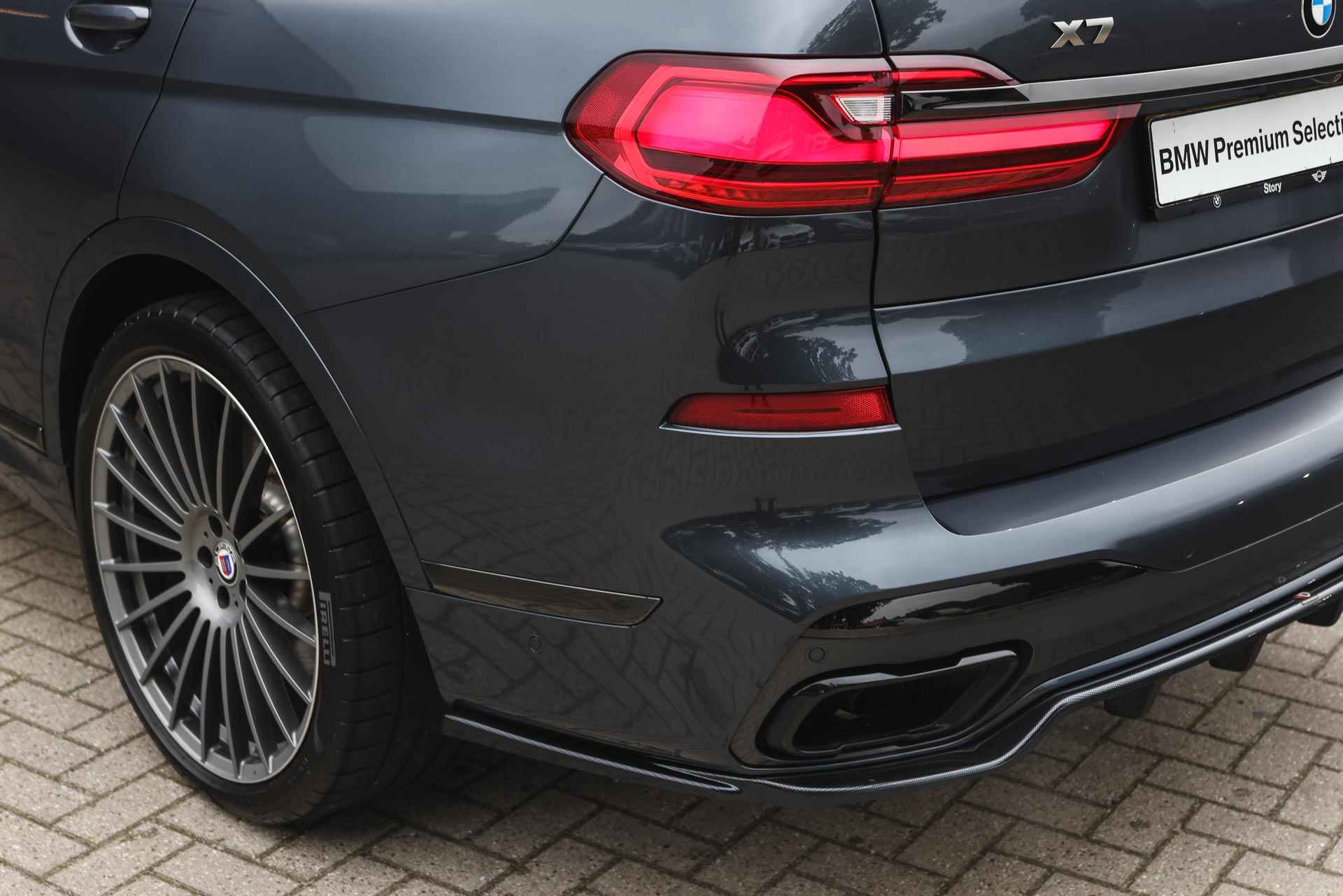 BMW X7 M50i High Executive Automaat / Active Steering / Stoelventilatie / Laserlight / Soft Close / Head-Up / Gesture Control / Parking Assistant Plus / Alpina wielen 23 inch - 50/56