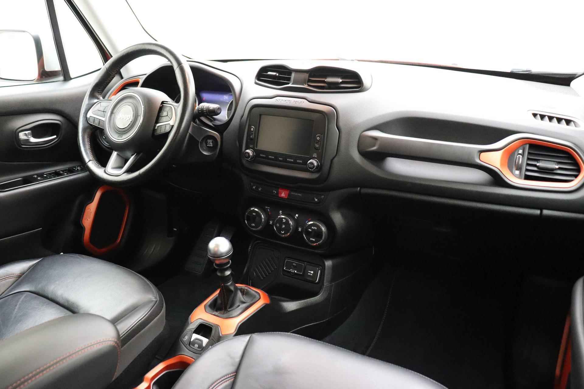 Jeep Renegade 1.6 MultiJet Limited | Navigatie | Lederen bekleding | Climate control | Stoel & Stuurverwarming | Dakrails | Lichtmetalen velgen - 4/35