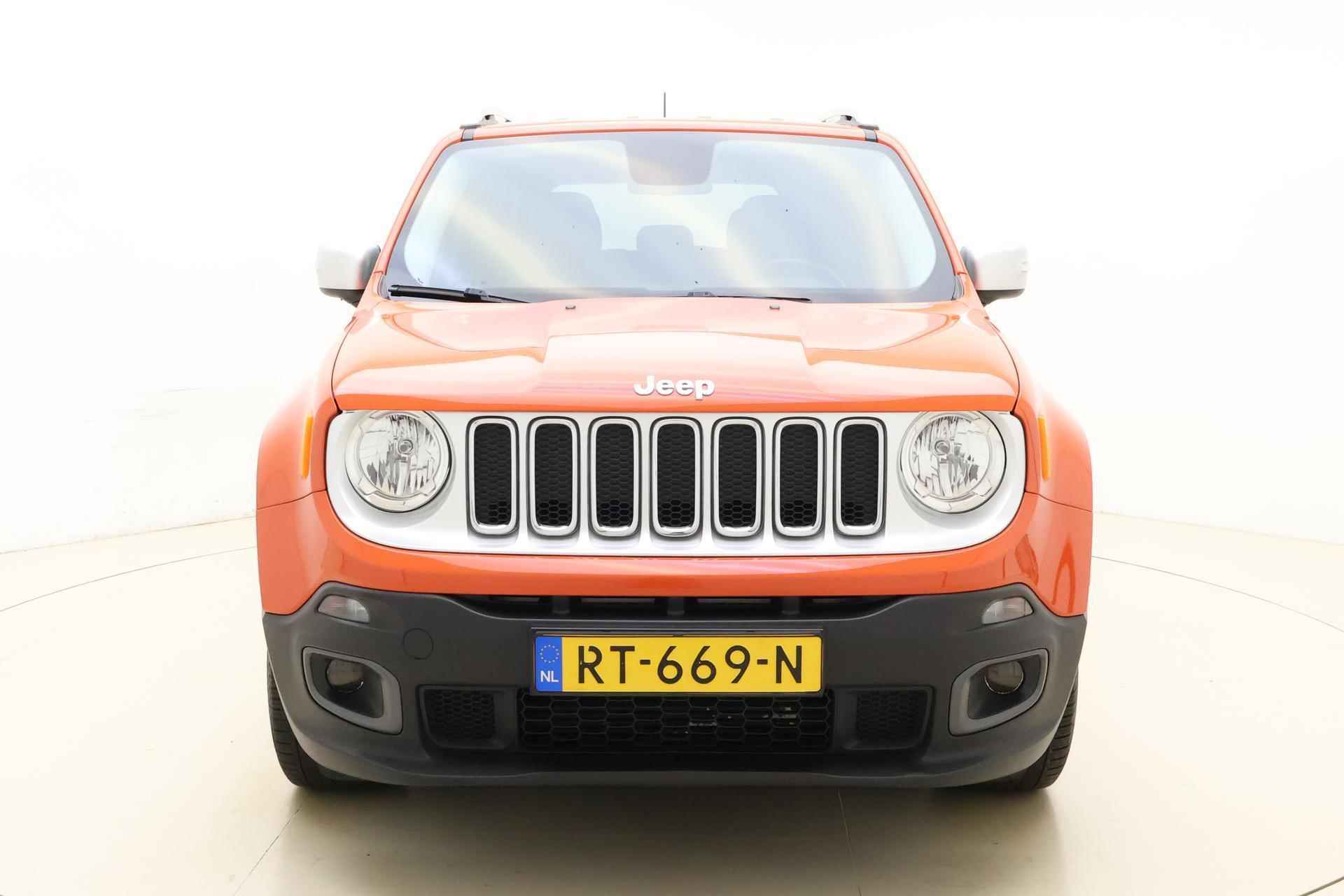 Jeep Renegade 1.6 MultiJet Limited | Navigatie | Lederen bekleding | Climate control | Stoel & Stuurverwarming | Dakrails | Lichtmetalen velgen - 7/35