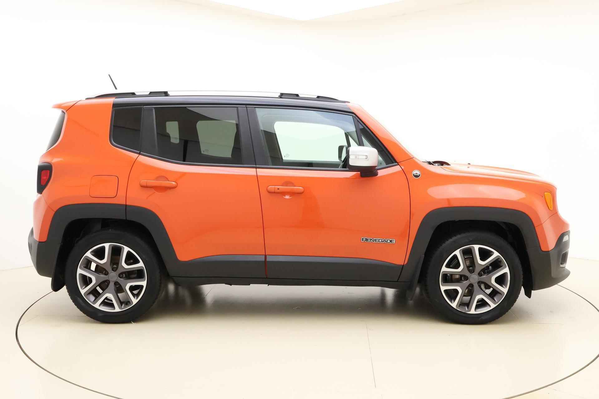 Jeep Renegade 1.6 MultiJet Limited | Navigatie | Lederen bekleding | Climate control | Stoel & Stuurverwarming | Dakrails | Lichtmetalen velgen - 10/35