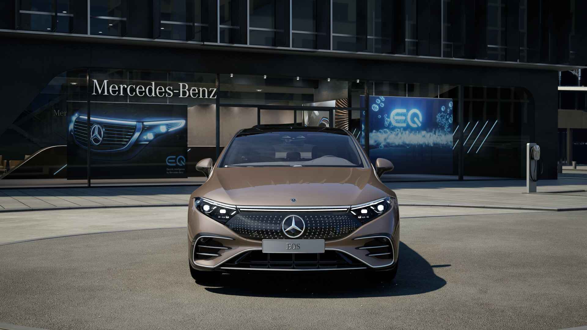 Mercedes-Benz EQS 450+ AMG Line 108 kWh | Advanced Plus pakket | Parkeerpakket met 360°-camera | DIGITAL LIGHT | Hyperscreen | Apple CarPlay | Burmester Surround Sound systeem - 5/15