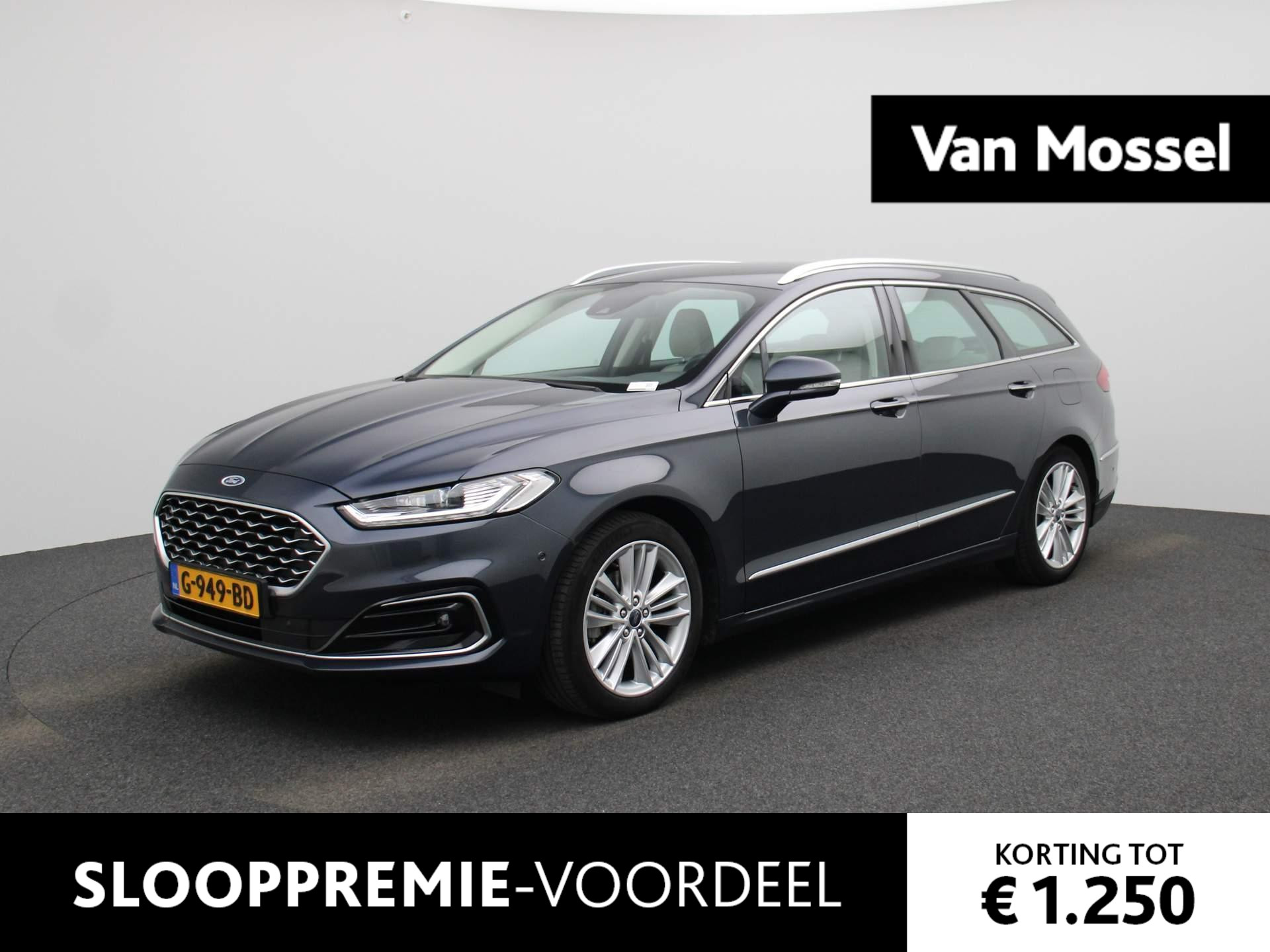 Ford Mondeo Wagon 2.0 IVCT HEV Vignale | Automaat | Leder | Navigatie | Climate control | Parkeer sensoren | LMV | LED | Camera | Stoel verwarming