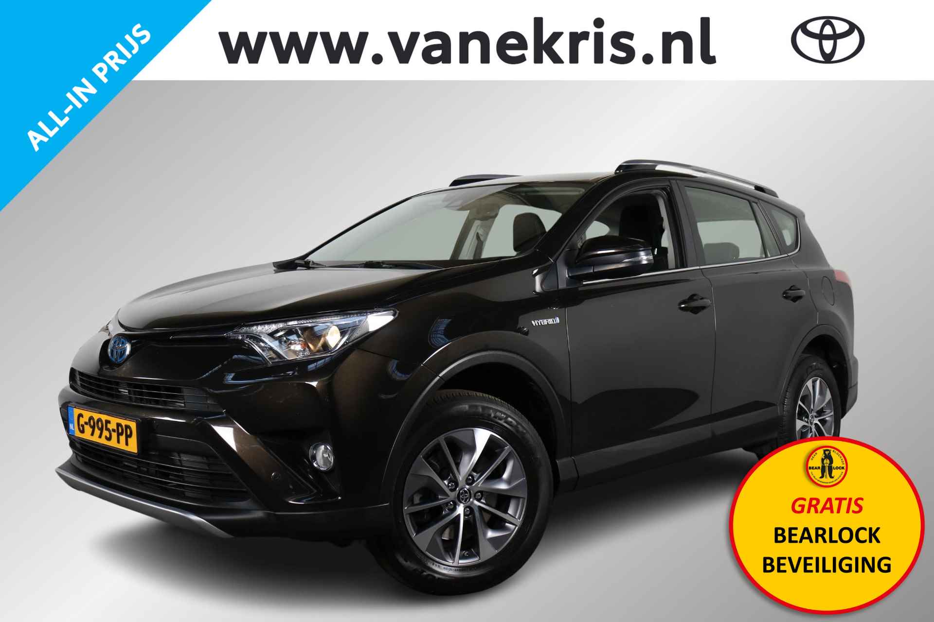 Toyota RAV4 2.5 Hybrid AWD Energy, Navi, Stoel-stuurverwarming , 1650KG trekgewicht - 1/41