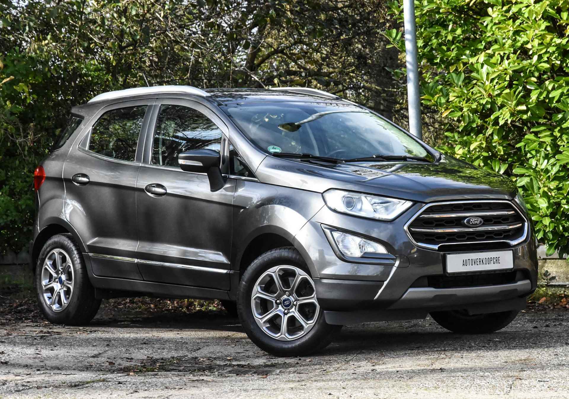 Ford EcoSport 1.0 EcoBoost Titanium automaat / verwarmd stuur / stoelverwarming / cruise control / navi / airco / half leer/half stof - 31/38