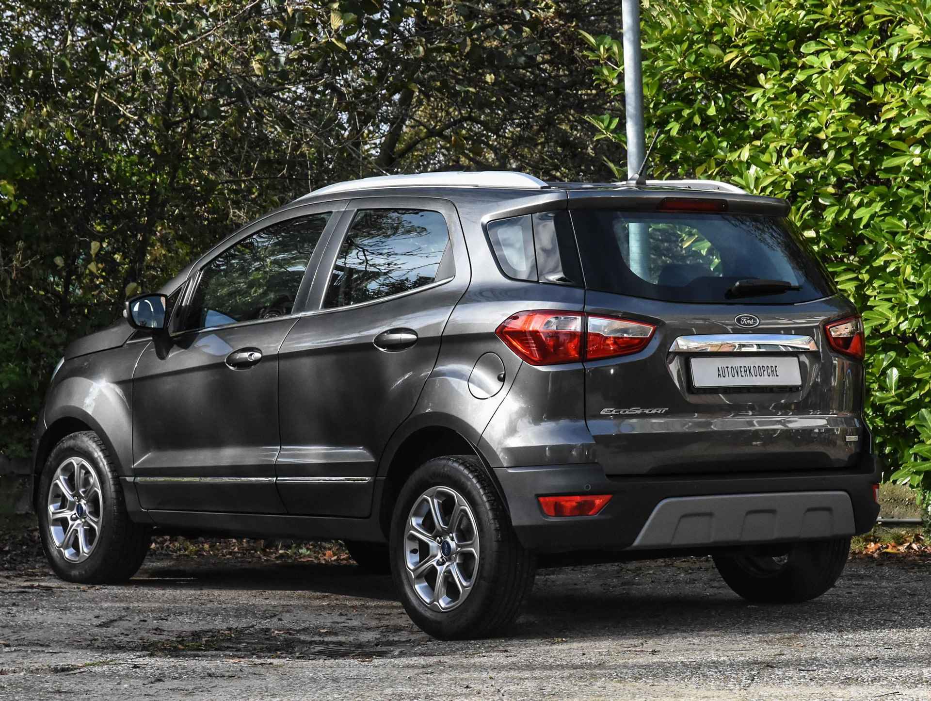 Ford EcoSport 1.0 EcoBoost Titanium automaat / verwarmd stuur / stoelverwarming / cruise control / navi / airco / half leer/half stof - 37/38