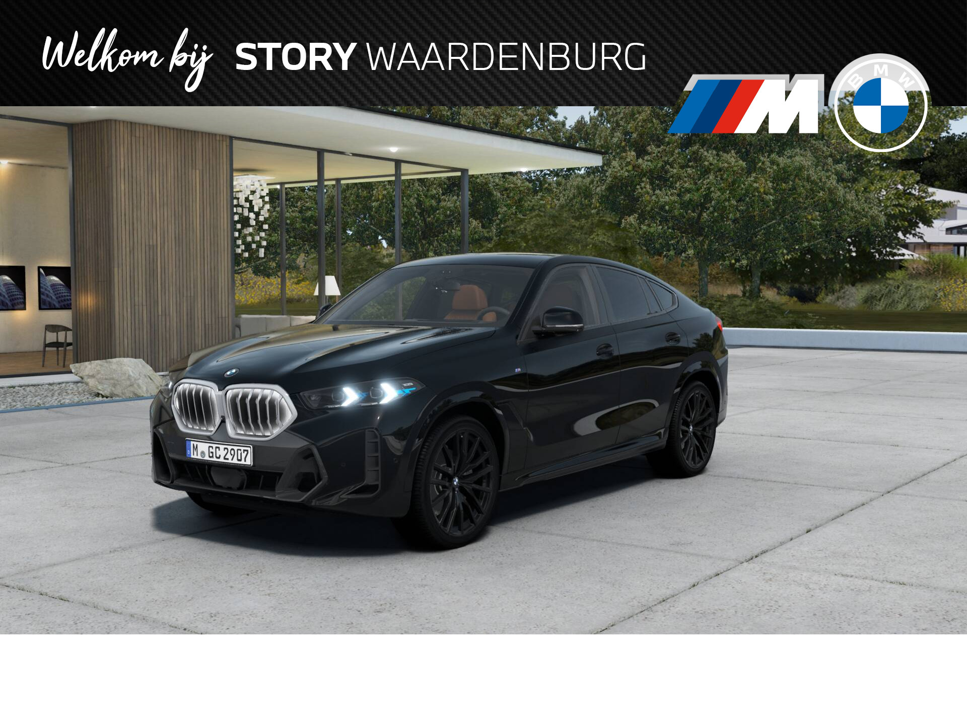 BMW X6 xDrive40i High Executive Automaat / Panoramadak Sky Lounge / Trekhaak / Bowers & Wilkins / Parking Assistant Professional / Stoelventilatie / Driving Assistant Professional