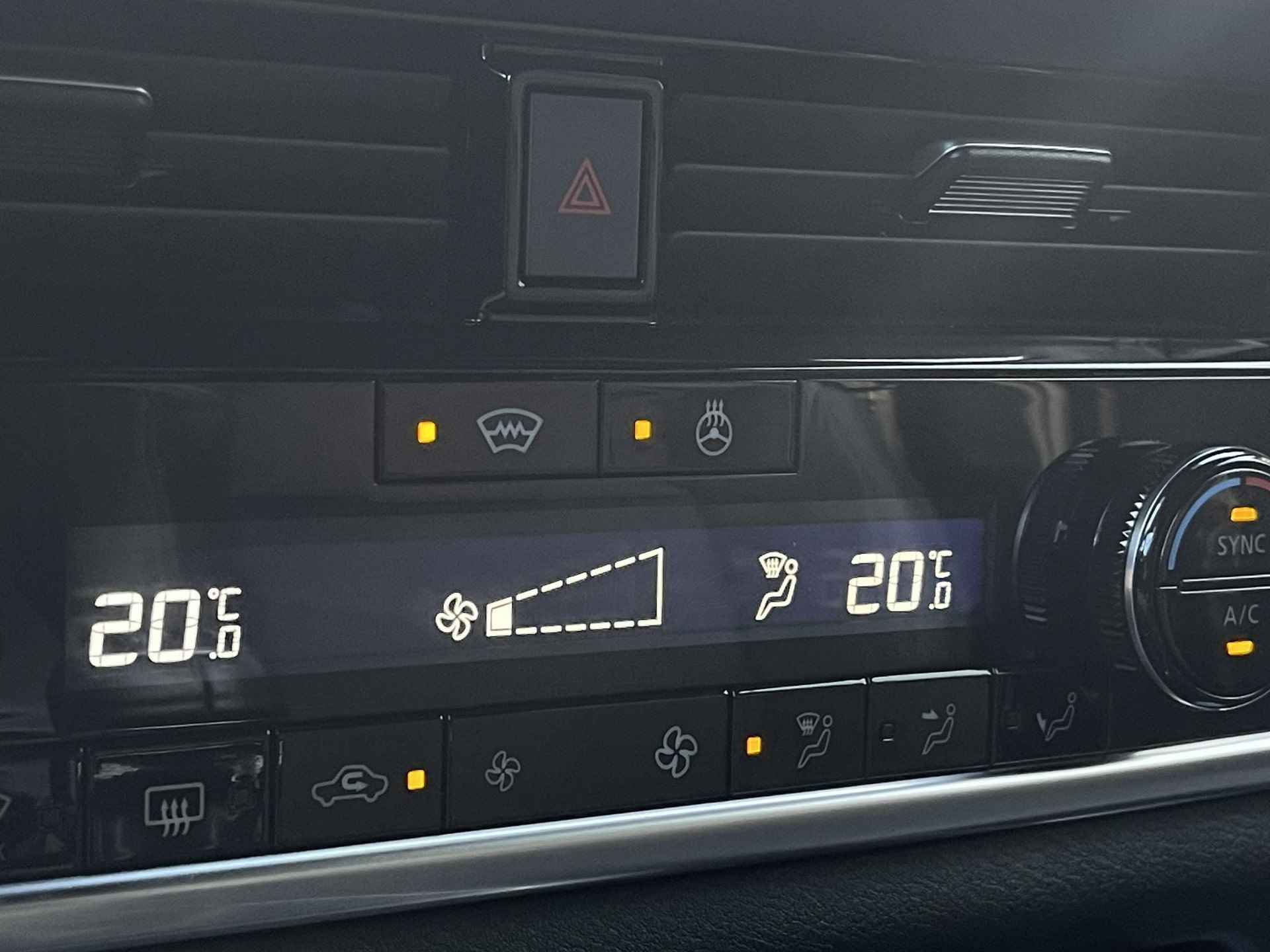 Nissan Qashqai 1.3 MHEV Tekna Design + Cold Pack | Panoramadak | Stuur- + Stoelverwarming | Head-Up Display | Elek. Achterkep | Adapt. Cruise Control | Rijklaarprijs! - 26/30