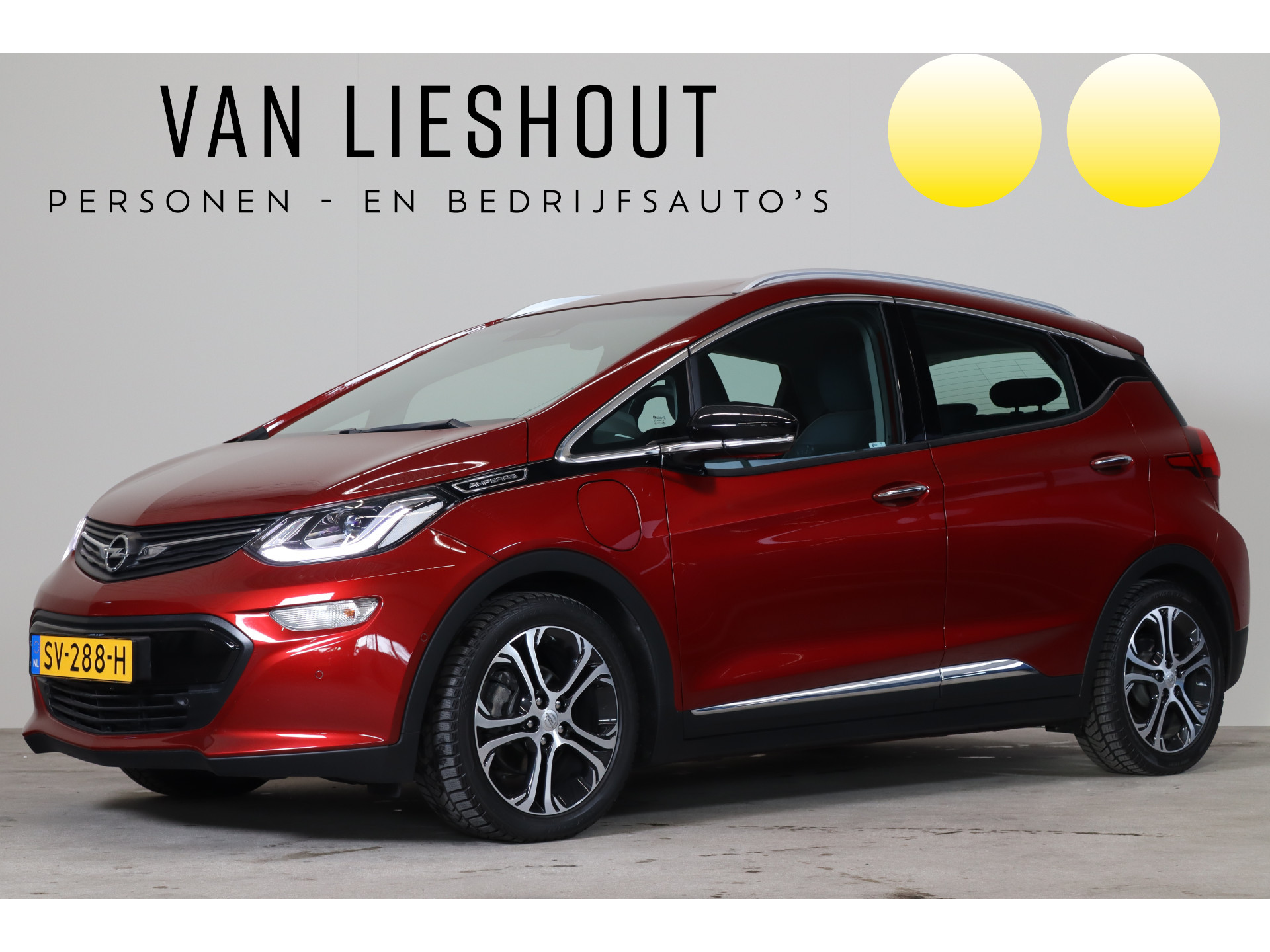 Opel Ampera-E Business executive 60 kWh NL-Auto!! Apple-Carplay I NIEUW ACCUPAKKET --- A.S. ZONDAG OPEN VAN 11.00 t/m 16.00 UUR --- bij viaBOVAG.nl