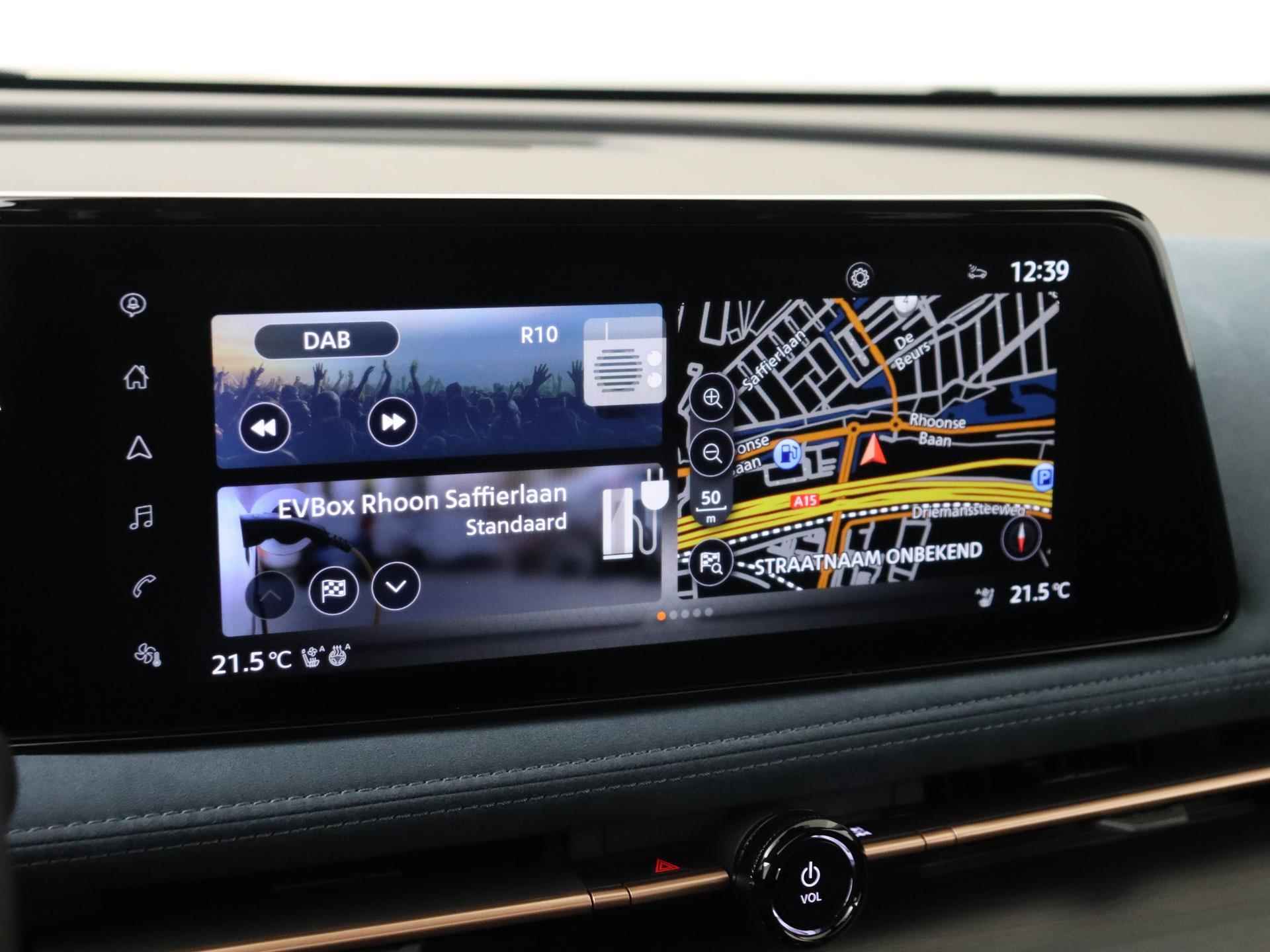 Nissan Ariya 91 kWh - 240PK Evolve | NIEUW op kenteken | Apple Carplay/Android Auto | Navigatie | 360 camera | 19 inch Velgen | LED Lampen | Parkeersensoren | Verwarmbare voorruit | Stoel & Stuurwiel verwarming | Cruise Control | Climate Control | - 14/31
