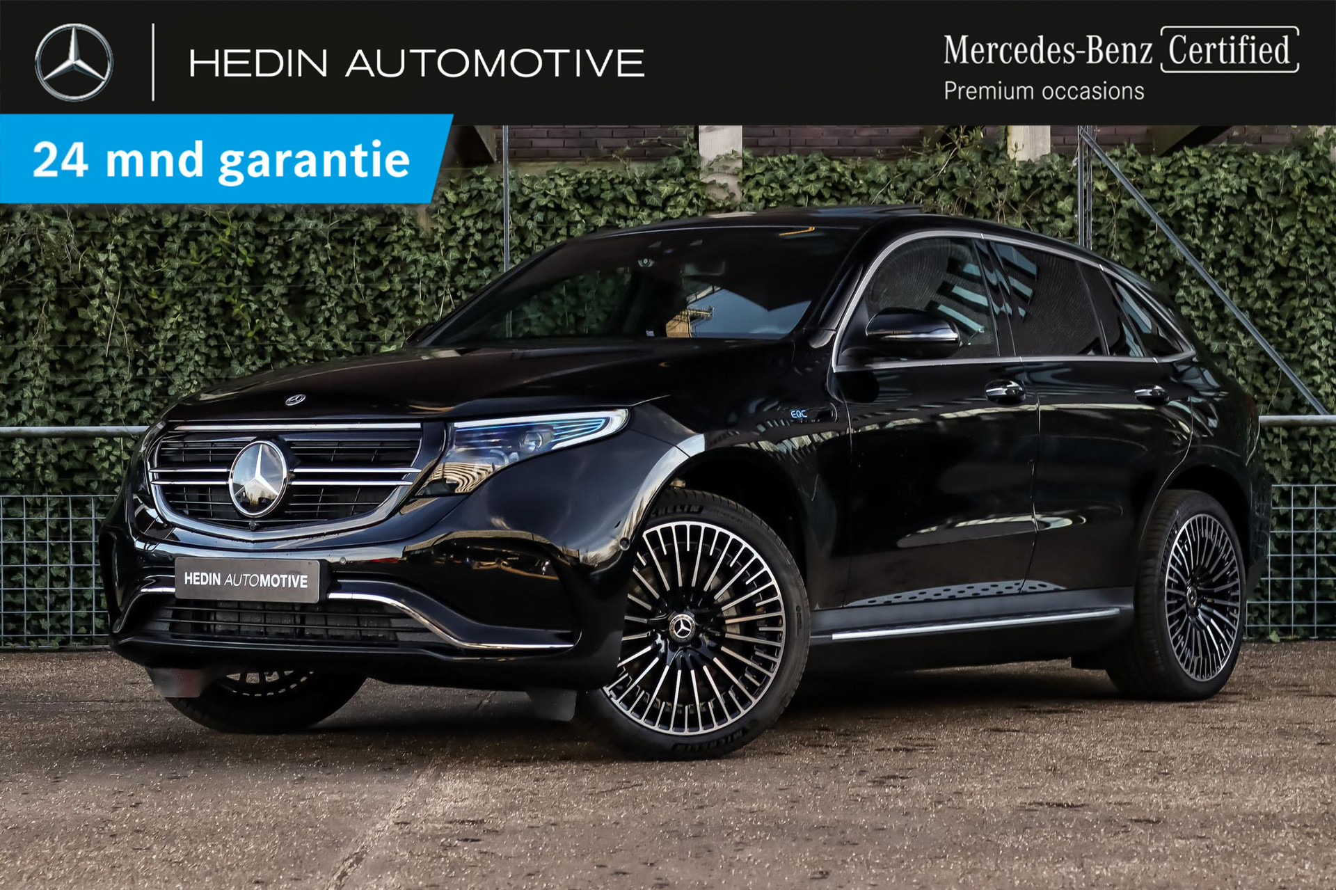 Mercedes-Benz EQC EQC 400 4MATIC AMG Line | Premium Plus Pakket | Distronic | Schuifdak | Advanced Sound System | Sfeerverlichting | Stoelverwarming | Memory | Head-Up | Trekhaak