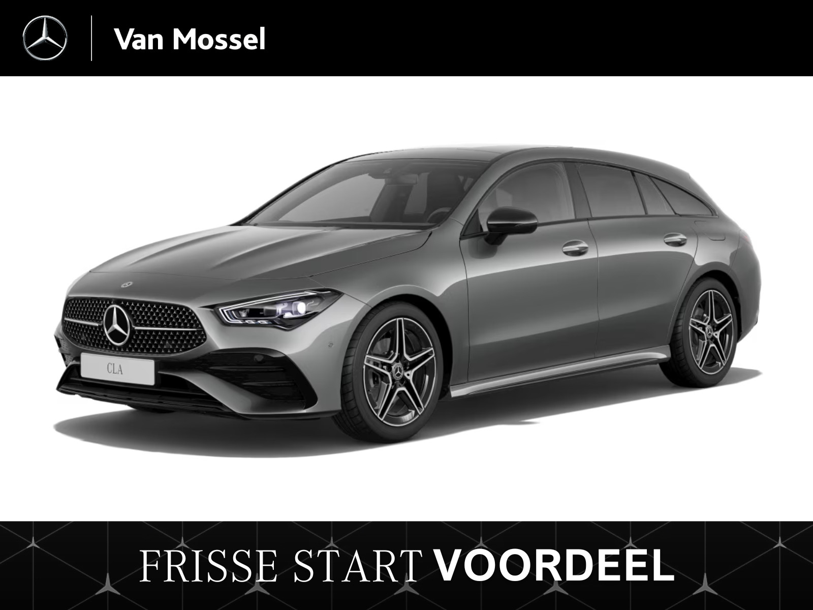 Mercedes-Benz CLA-klasse Shooting Brake 180 Star Edition AMG Line Nightpakket / Panoramaschuifdak / Smartphone-integratie / DISTRONIC / Dodehoekassistent / Multibeam