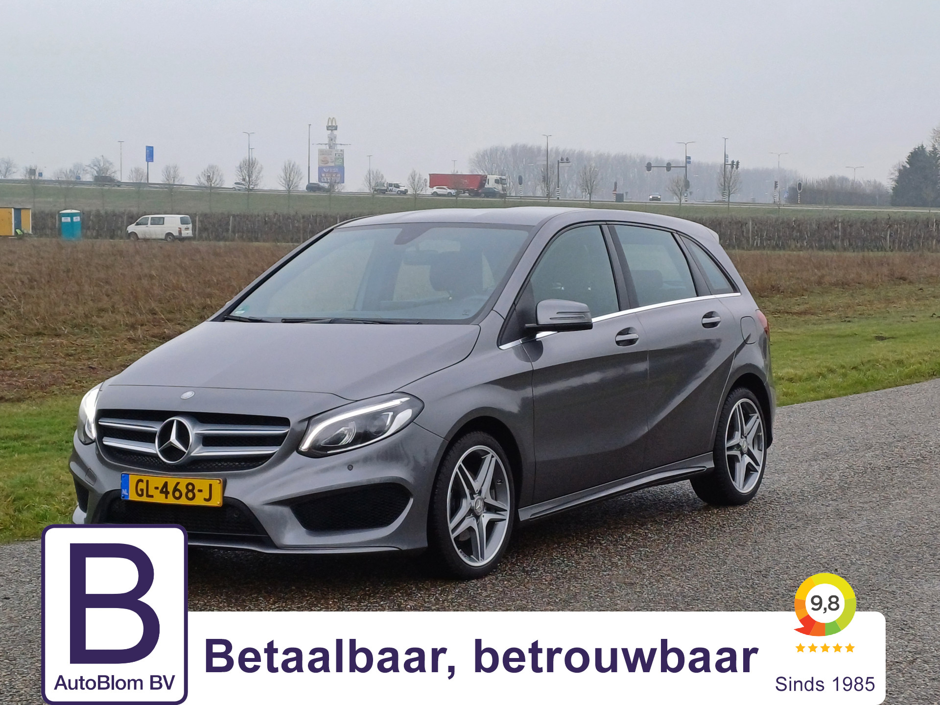 Mercedes-Benz B-Klasse 180 Ambition /AMG-Line/LED/Navi/Clima/Cruise/NL/Nieuwstaat/