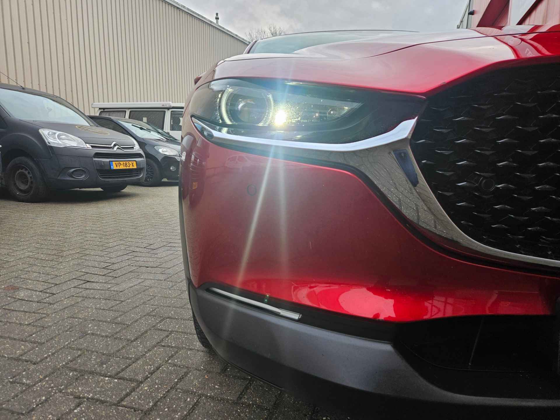 Mazda CX-30 2.0 e-SkyActiv-X M Hybrid Luxury Automaat/ Lederen Bekleding/ Navigatie/ Trekhaak/ Rijklaarprijs! - 12/30