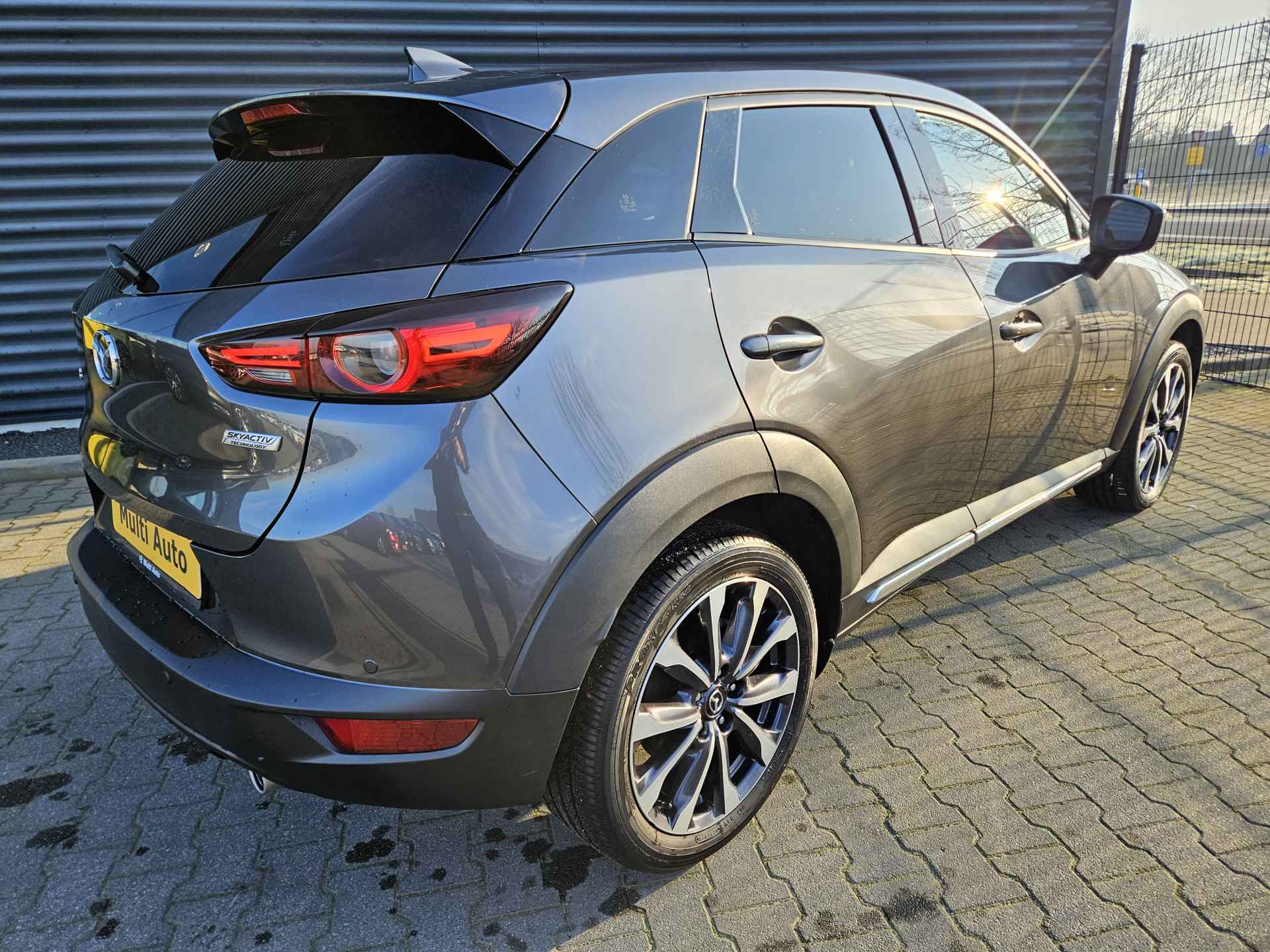 Mazda CX-3 2.0 SkyActiv-G 120 GT-M Automaat | Camera | Sportstoelen Verwarmd | Navi Full Map | 18"L.M | BLIS |  Apple Carplay | LED | DAB | - 3/18