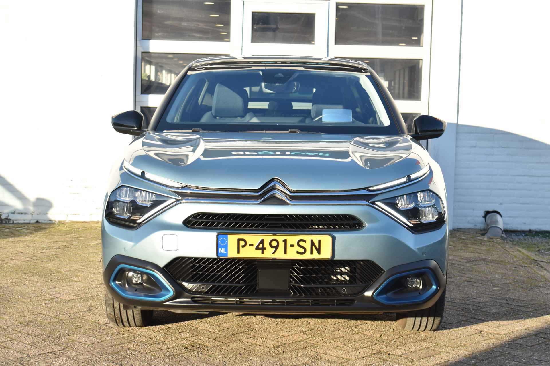 Citroën Ë-C4 Shine 50 kWh | Navi | Panoramadak | Leder | Airco | - 8/28