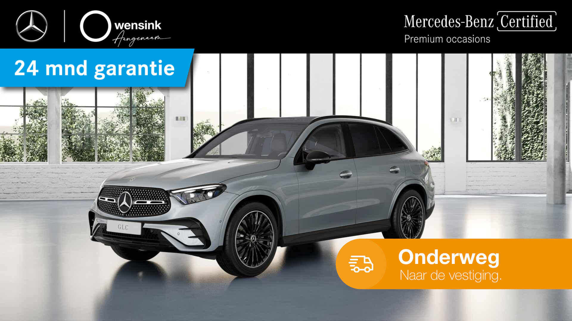 Mercedes-Benz GLC-klasse 300e 4MATIC AMG Line | Premium plus | Panoramadak | Trekhaak | Night | Winter pakket |