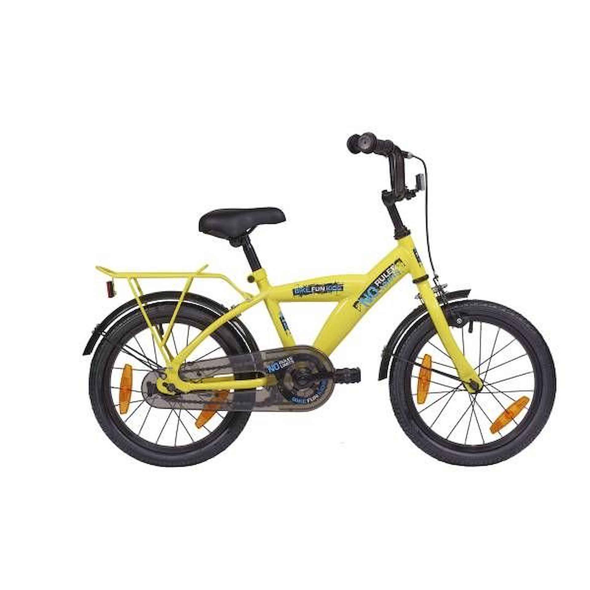 Bike Fun No Rules Jongens Geel 16cm 2024 - 1/1