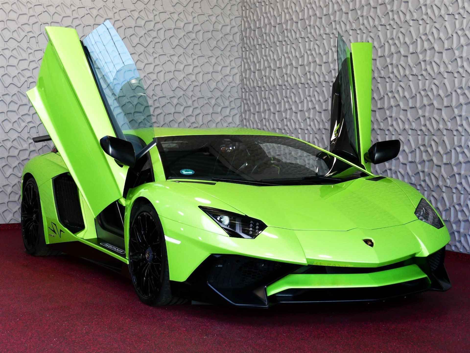 Lamborghini Aventador 6.5 V12 LP750-4 Superveloce SV Verde ithaca Lift Camera - 3/85